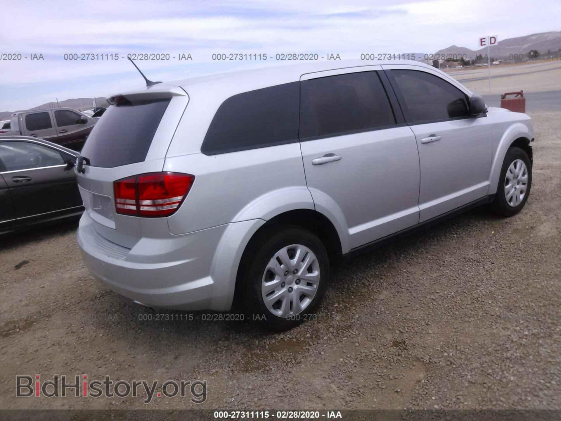 2014 DODGE JOURNEY - VIN: 3C4PDCAB1ET310897 - Фото 4