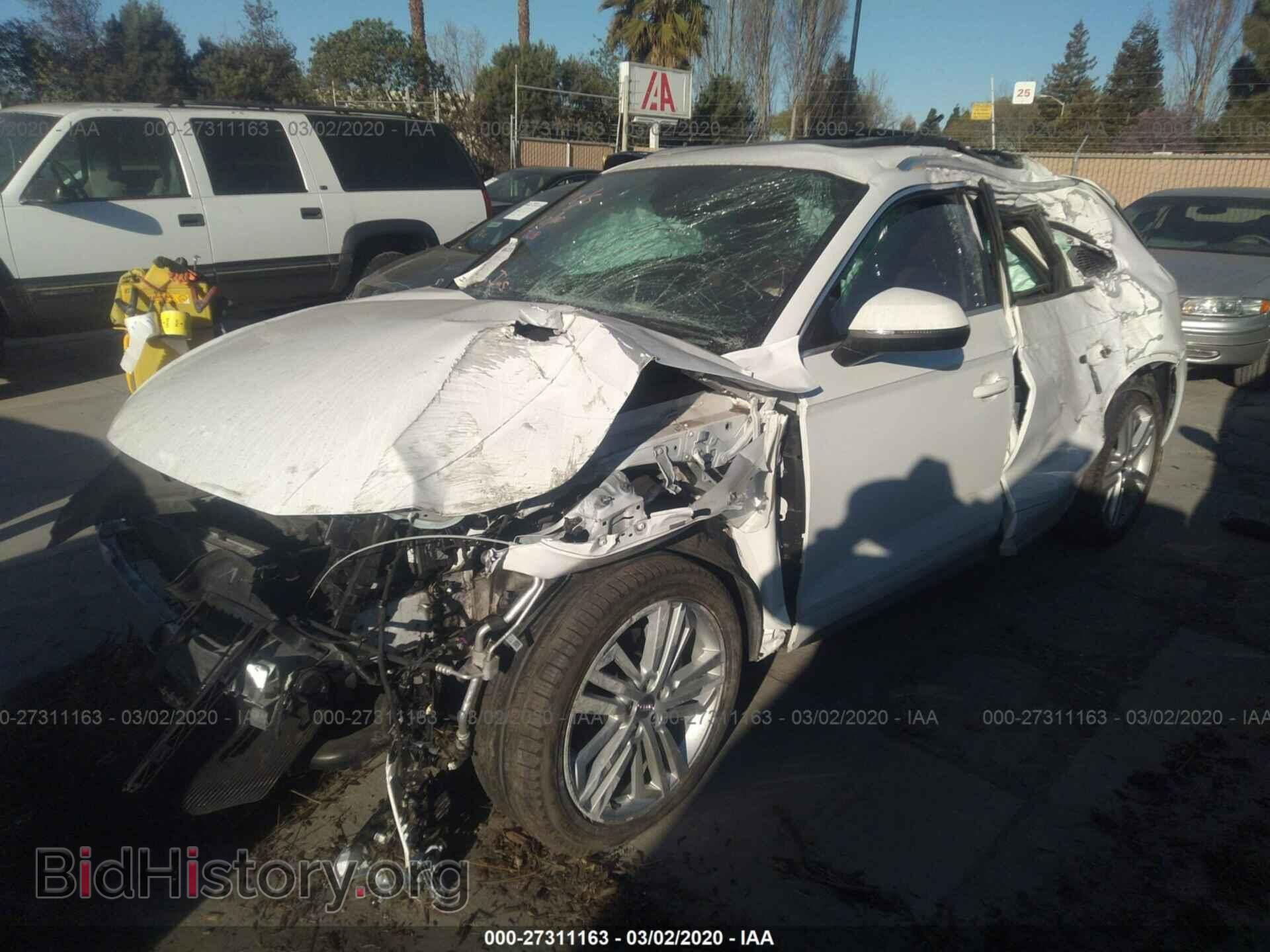 2018 AUDI Q5 - VIN: WA1CNAFY2J2109013 - Фото 2
