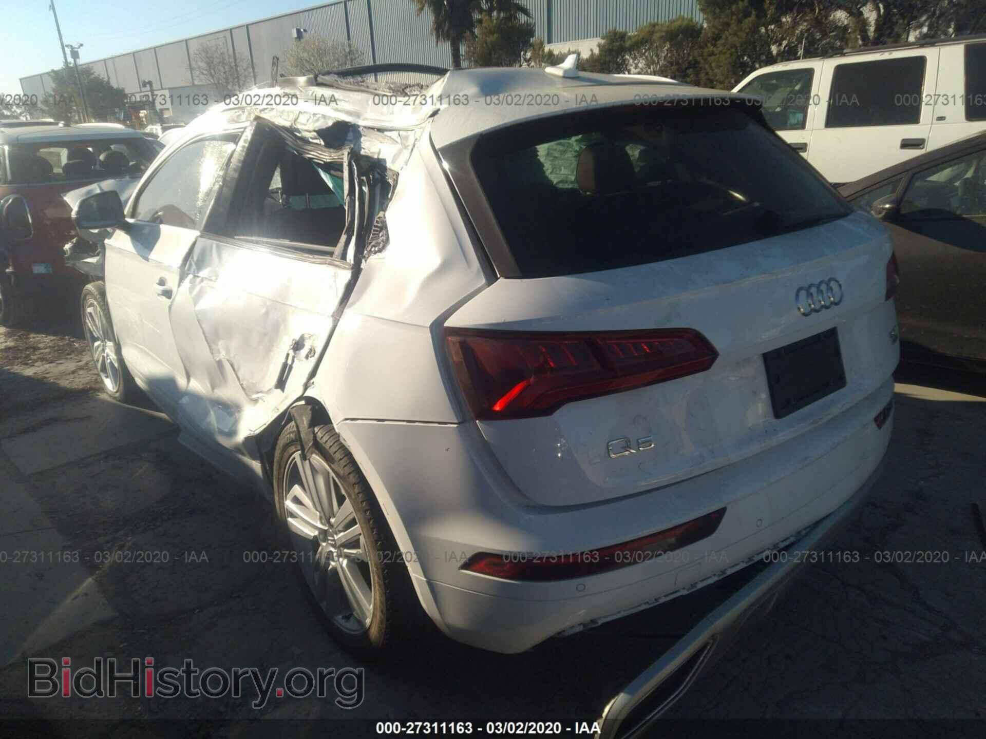 2018 AUDI Q5 - VIN: WA1CNAFY2J2109013 - Фото 3