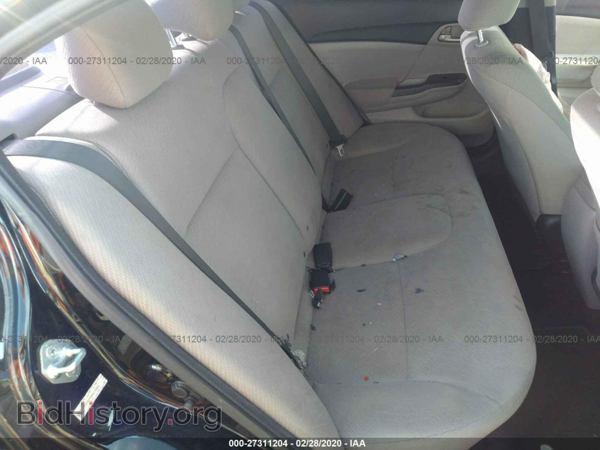 2013 HONDA CIVIC - VIN: 19XFB2F55DE210853 - Фото 8