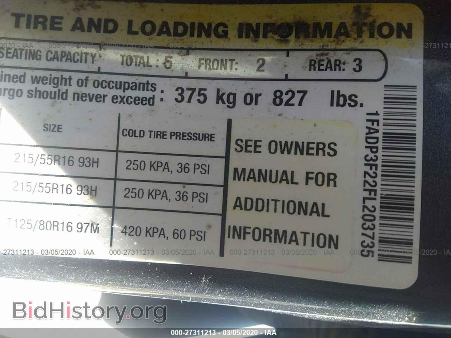 2015 FORD FOCUS - VIN: 1FADP3F22FL203735 - Photo 9