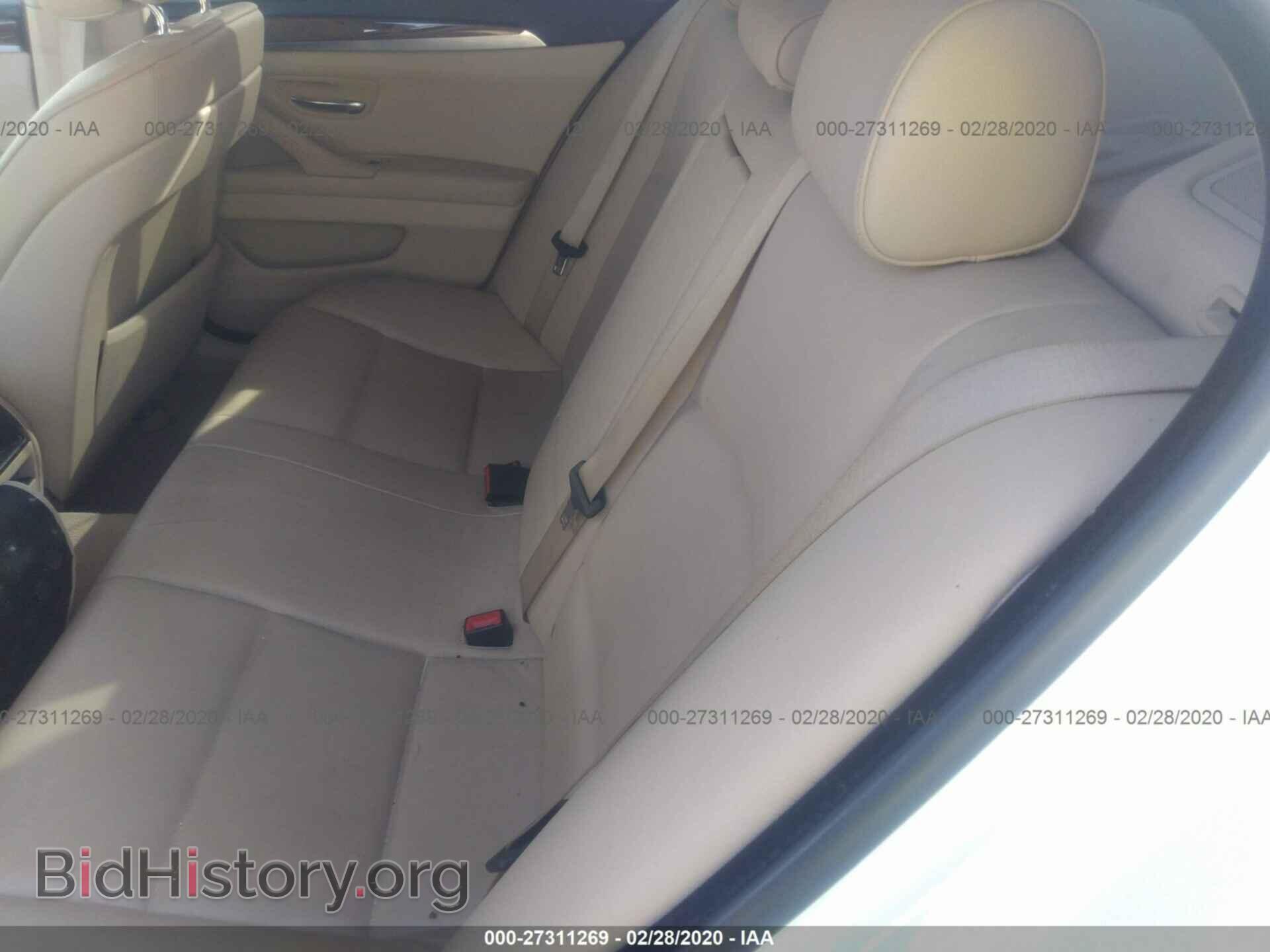 2011 BMW 528 - VIN: WBAFR1C59BC742439 - Фото 8