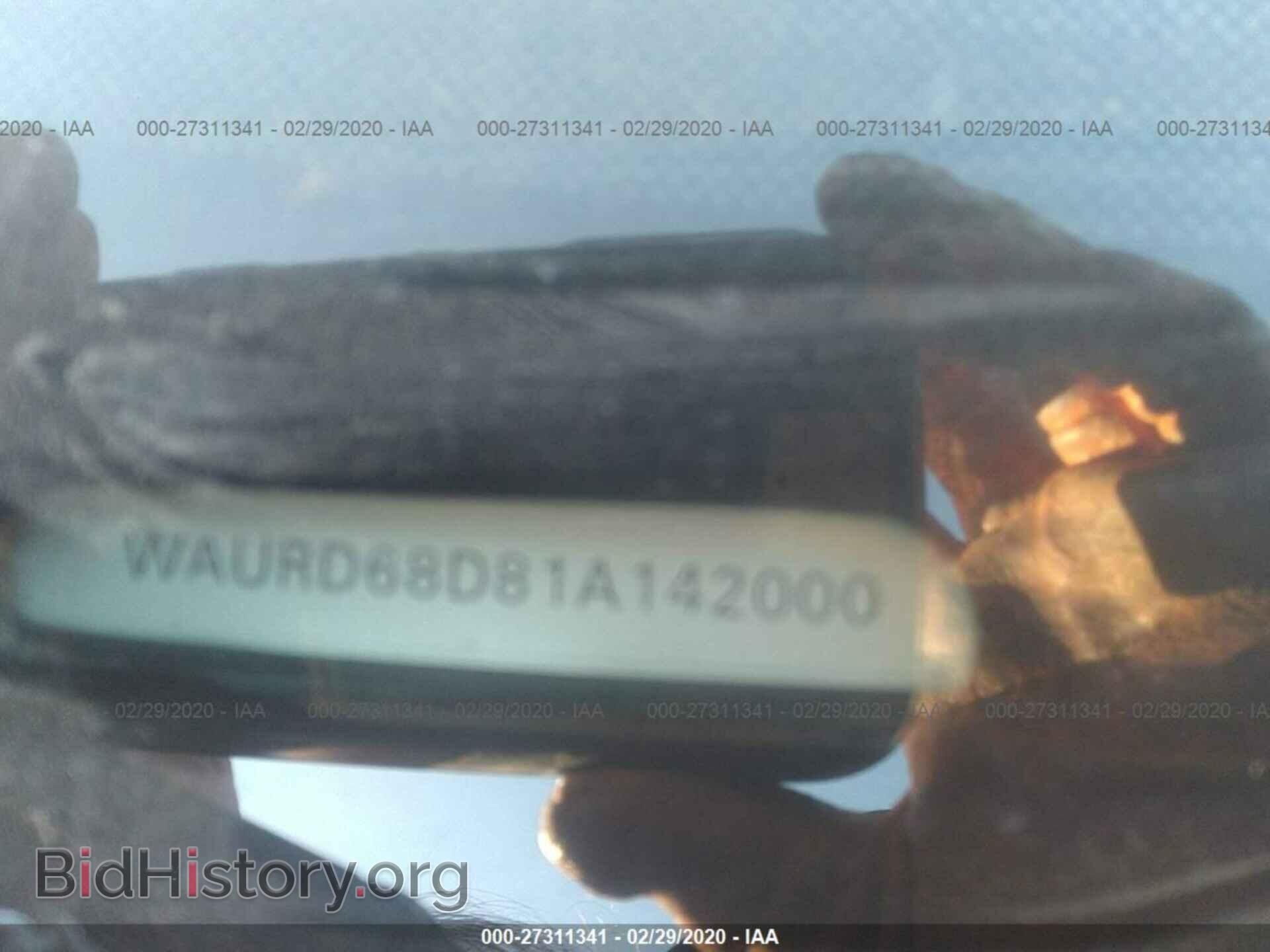 2001 AUDI S4 - VIN: WAURD68D81A142000 - Фото 9