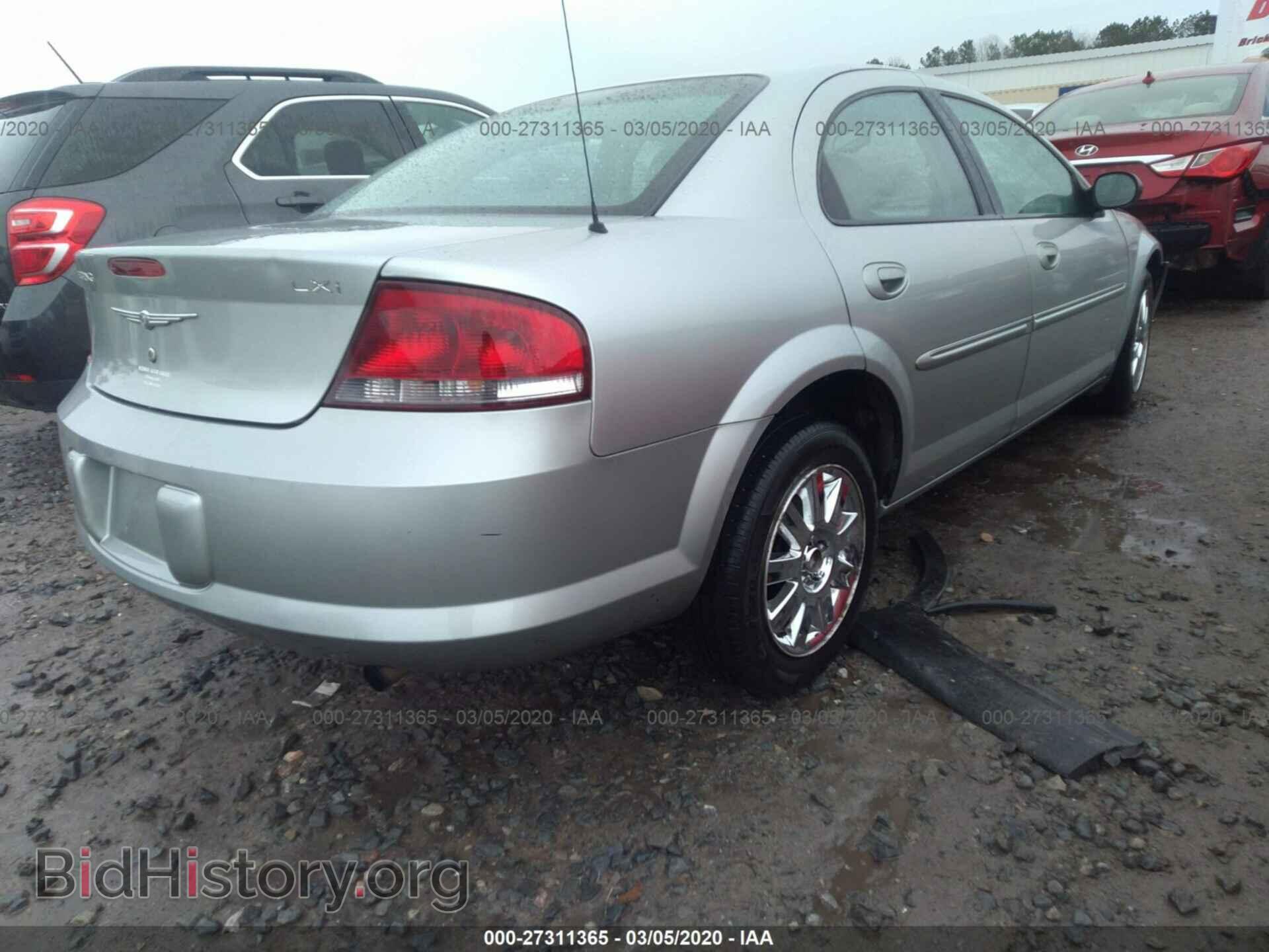 2004 CHRYSLER SEBRING - VIN: 1C3AL56R24N107093 - Фото 4