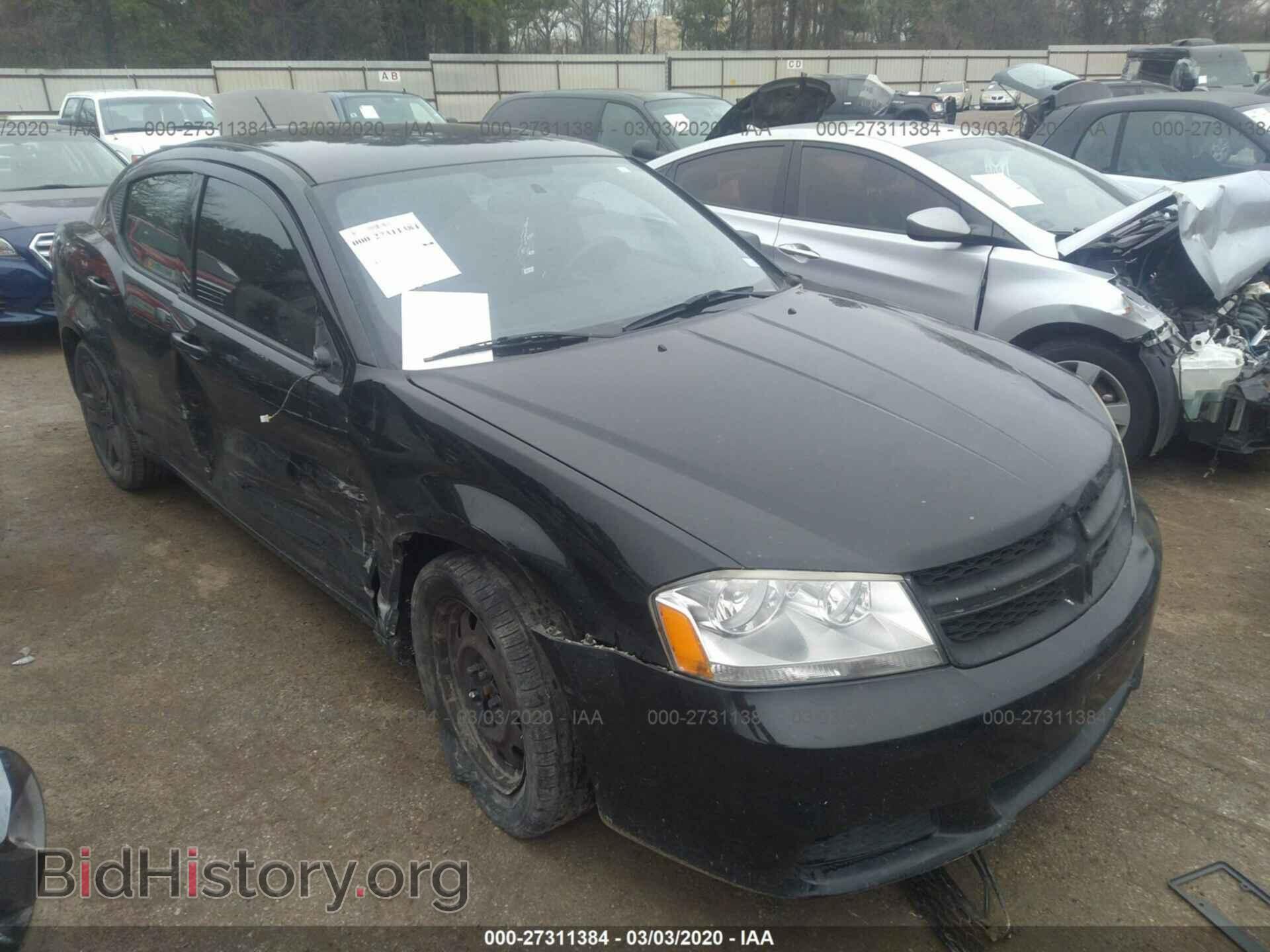 Photo 1C3CDZAB6DN630981 - DODGE AVENGER 2013