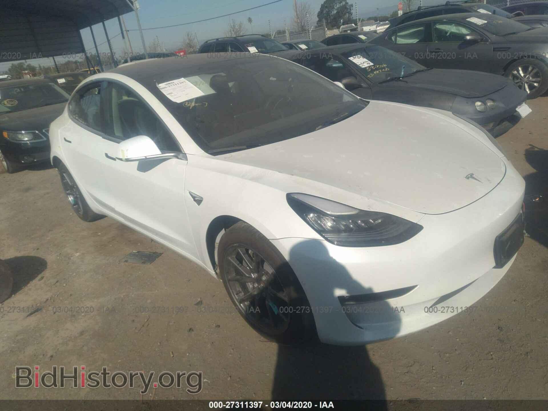Photo 5YJ3E1EA1JF007497 - TESLA MODEL 3 2018