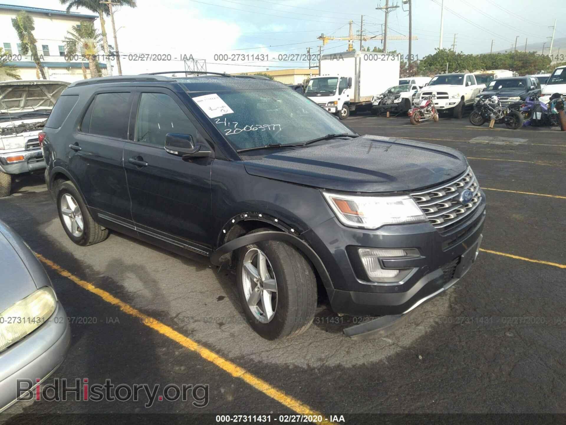 Photo 1FM5K8D83HGD84790 - FORD EXPLORER 2017