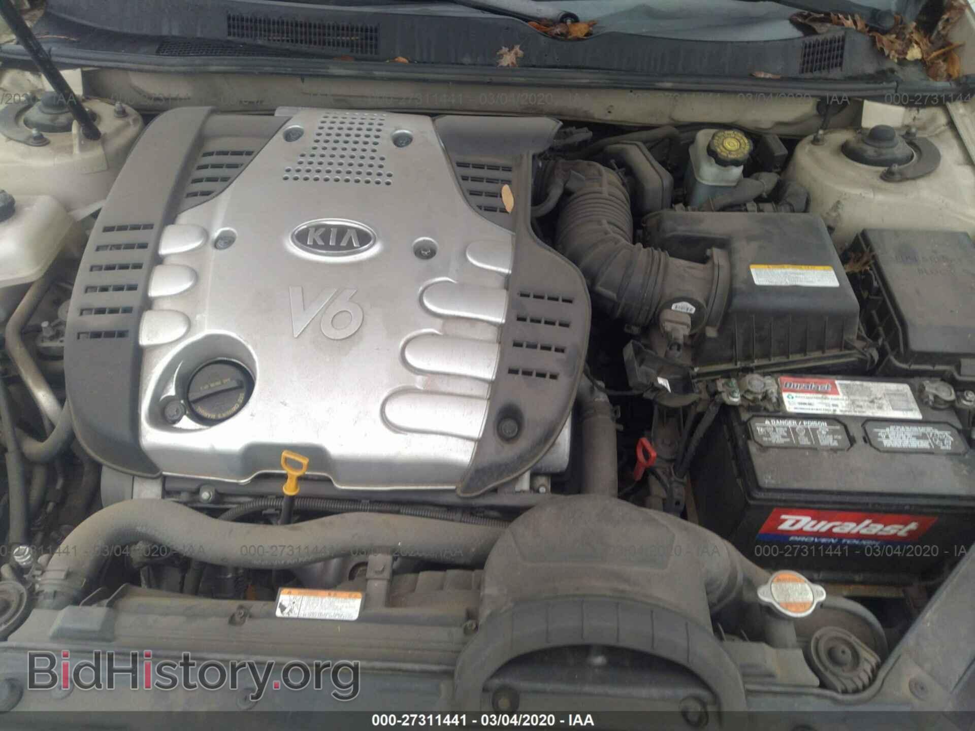 2006 KIA OPTIMA - VIN: KNAGE124365047313 - Фото 10