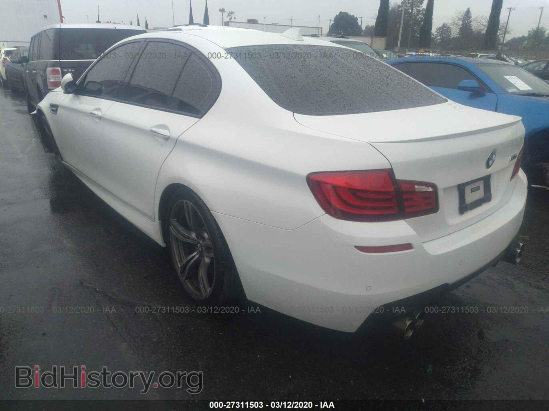2013 BMW M5 - VIN: WBSFV9C55DD095444 - Фото 3