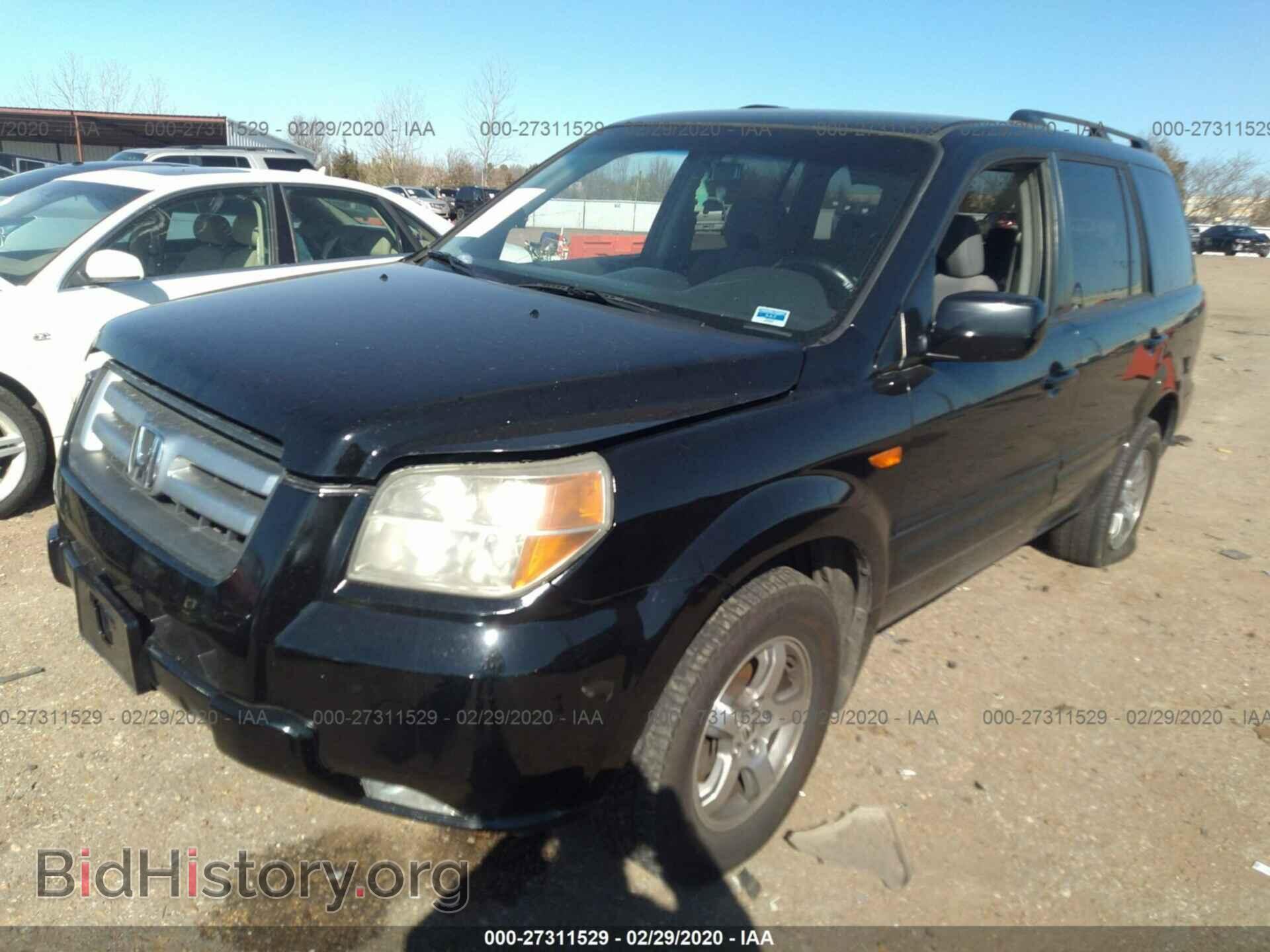 2006 HONDA PILOT - VIN: 2HKYF18426H553470 - Фото 2