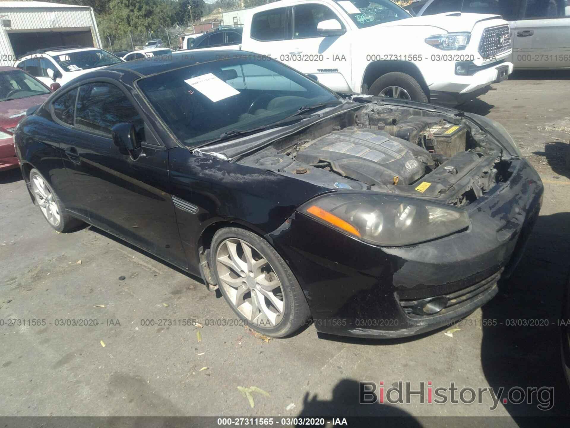 Photo KMHHN66F18U272060 - HYUNDAI TIBURON 2008