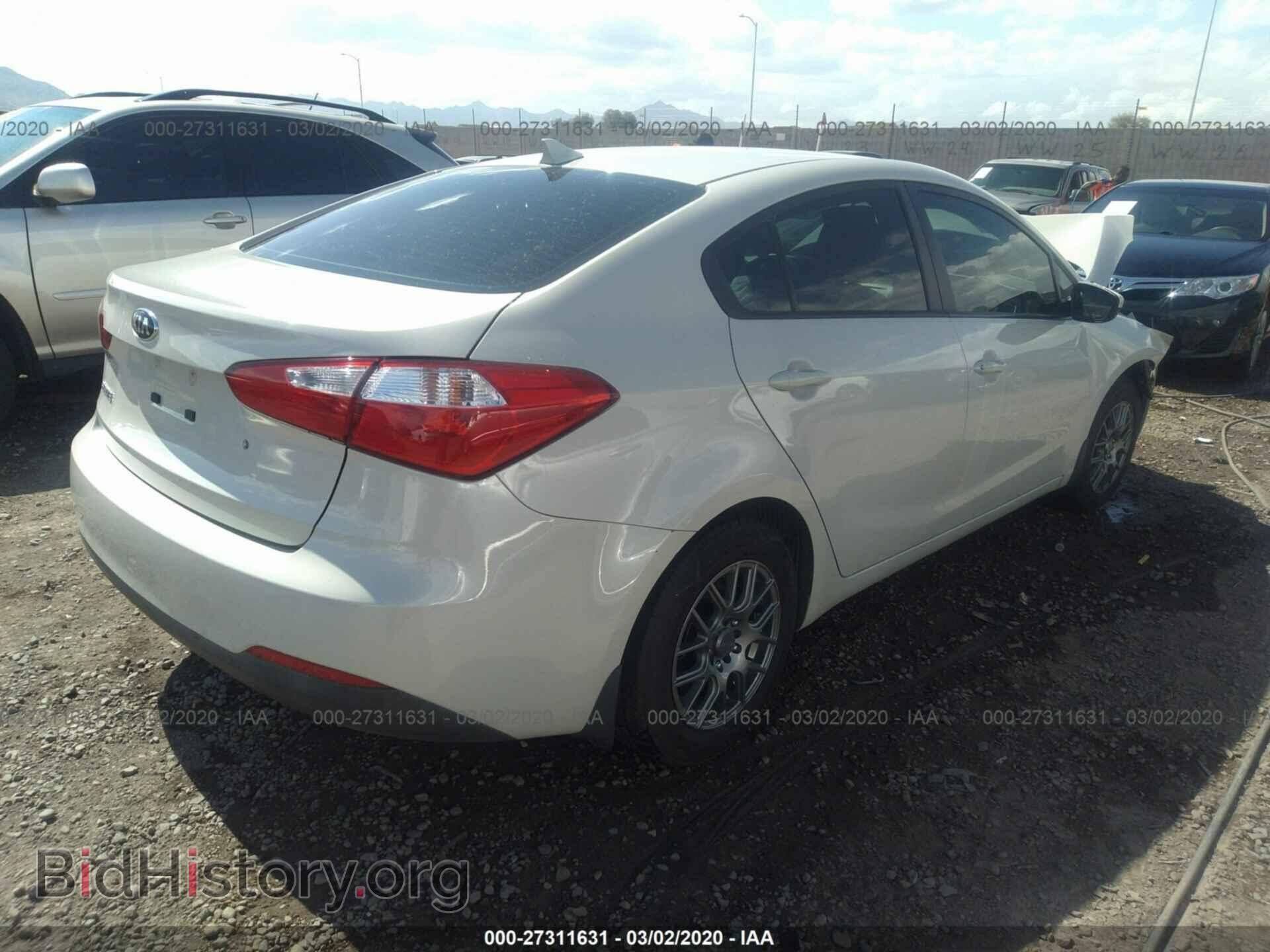 2014 KIA FORTE - VIN: KNAFK4A64E5177883 - Фото 4