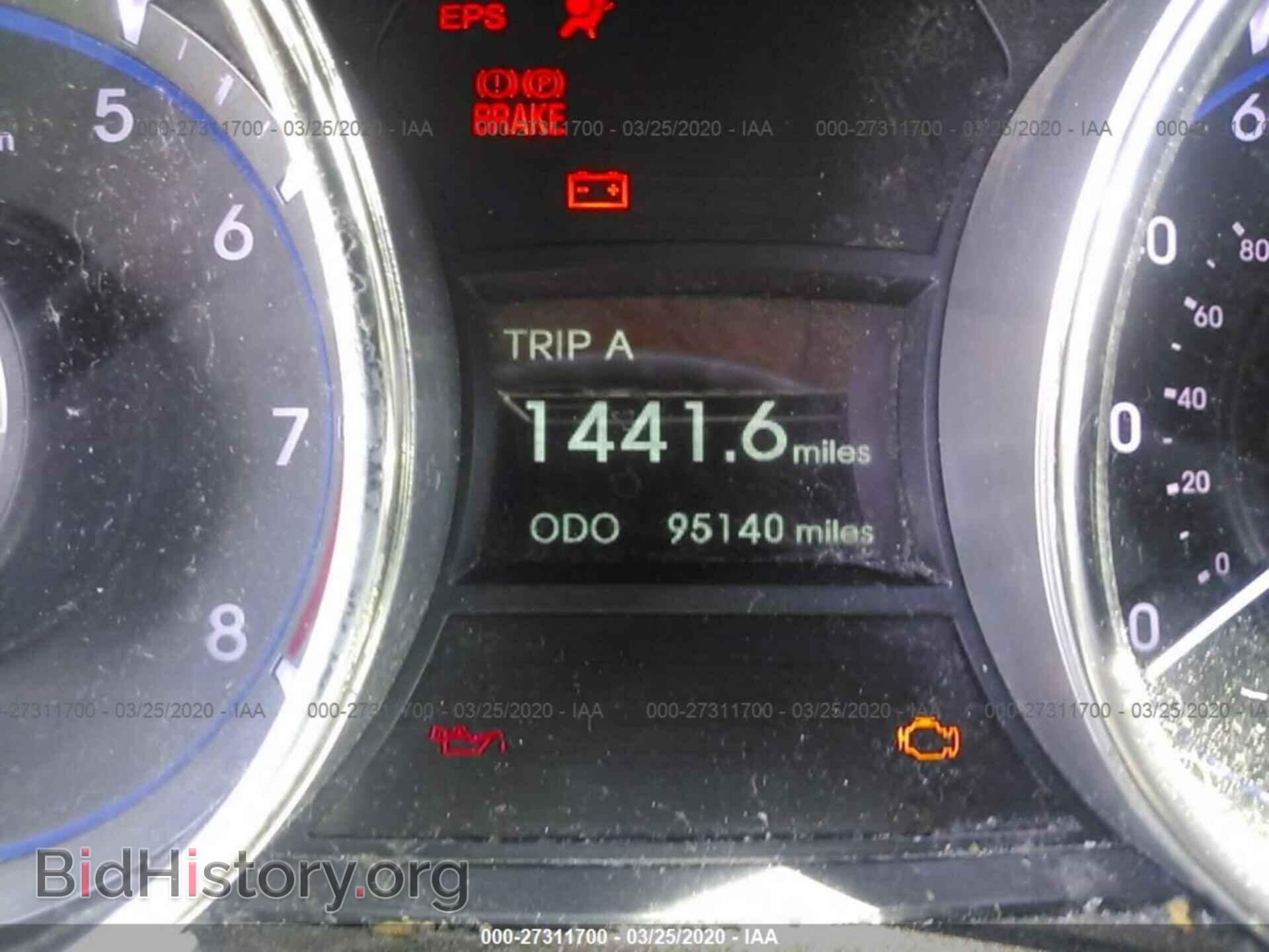 2012 HYUNDAI SONATA - VIN: 5NPEB4AC7CH362110 - Фото 7