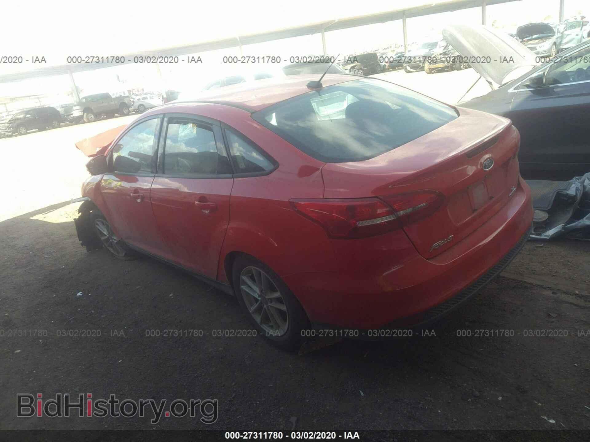 2016 FORD FOCUS - VIN: 1FADP3F29GL291510 - Фото 3