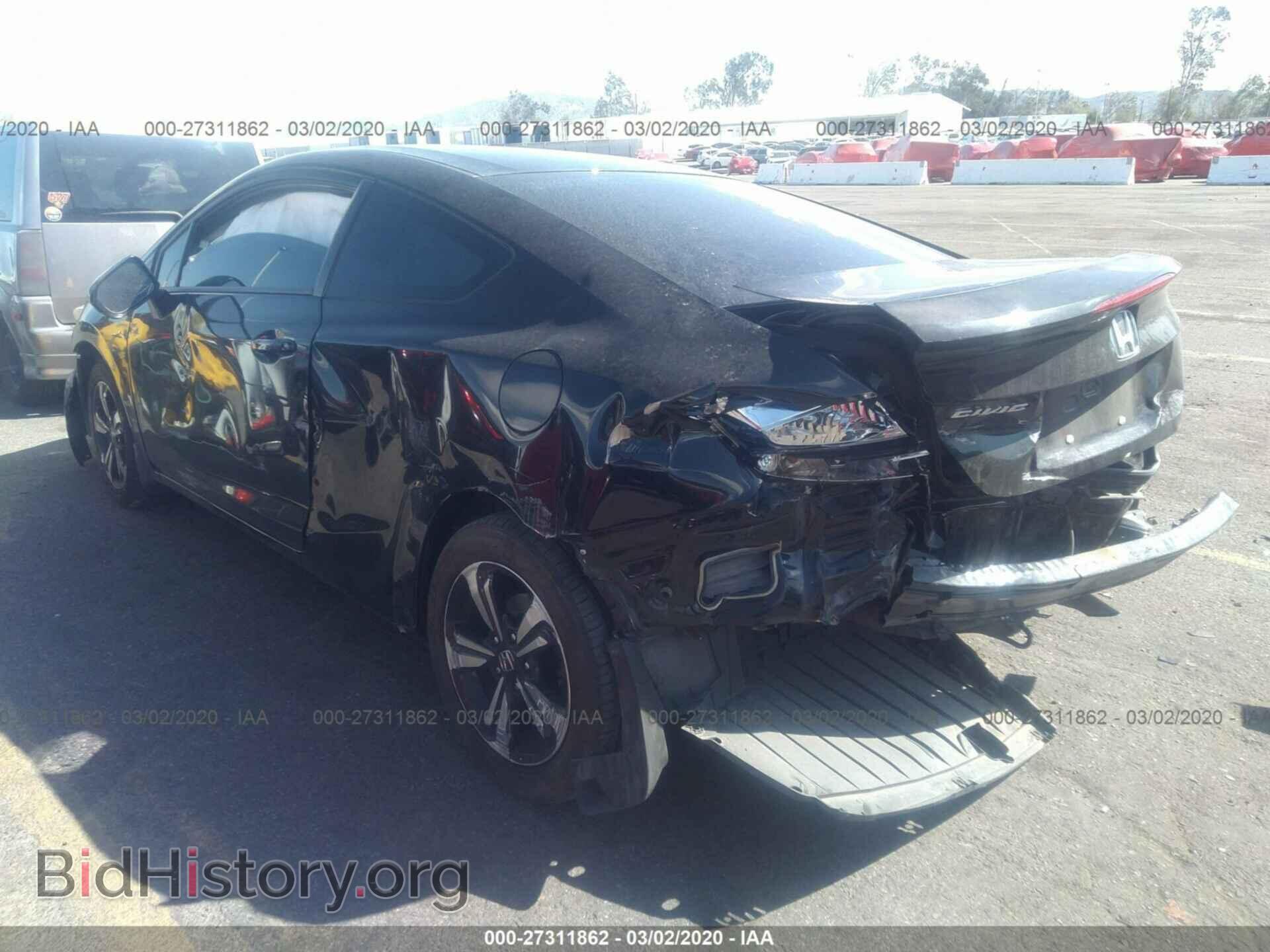 2014 HONDA CIVIC - VIN: 2HGFG3B82EH506136 - Фото 3