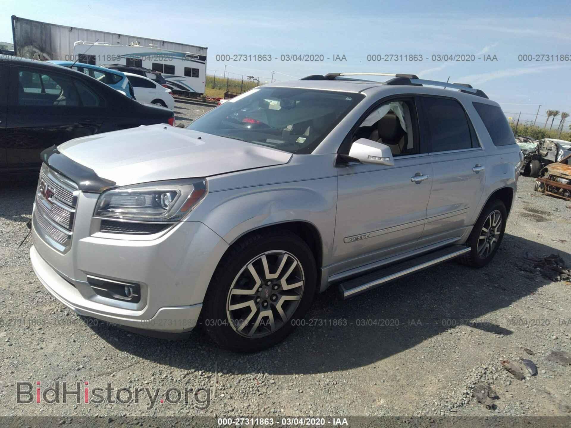 2013 GMC ACADIA - VIN: 1GKKRTKD9DJ156252 - Фото 2
