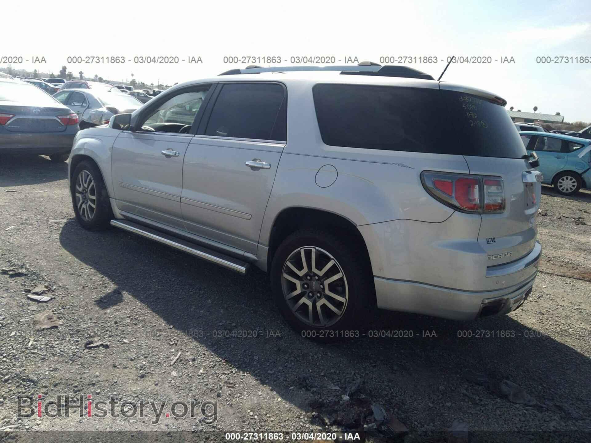 2013 GMC ACADIA - VIN: 1GKKRTKD9DJ156252 - Фото 3
