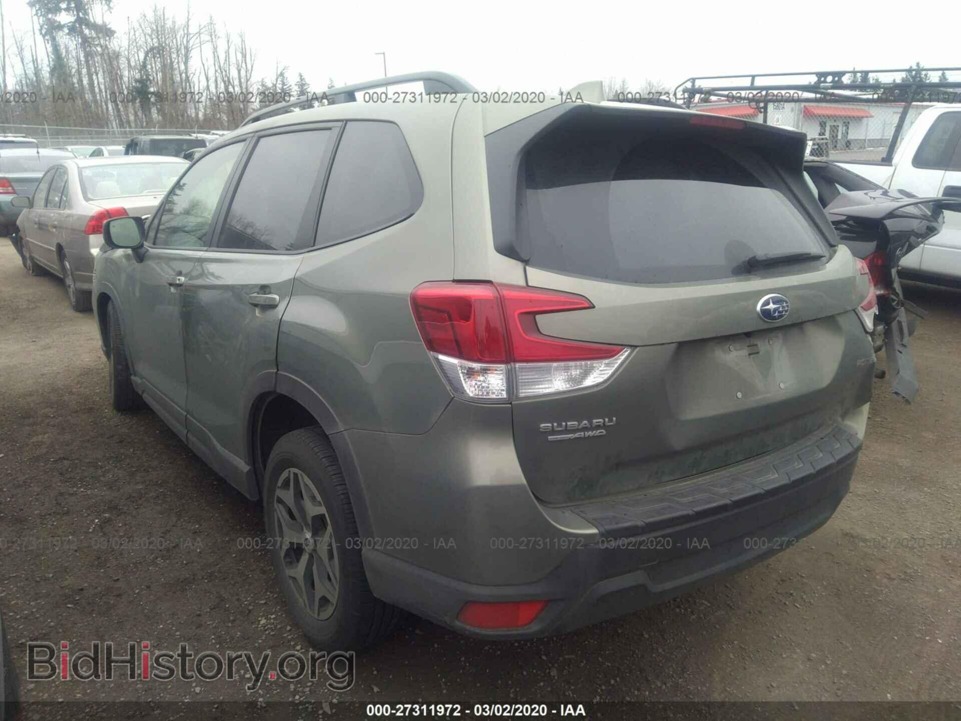2019 SUBARU FORESTER - VIN: JF2SKAEC1KH503439 - Фото 3