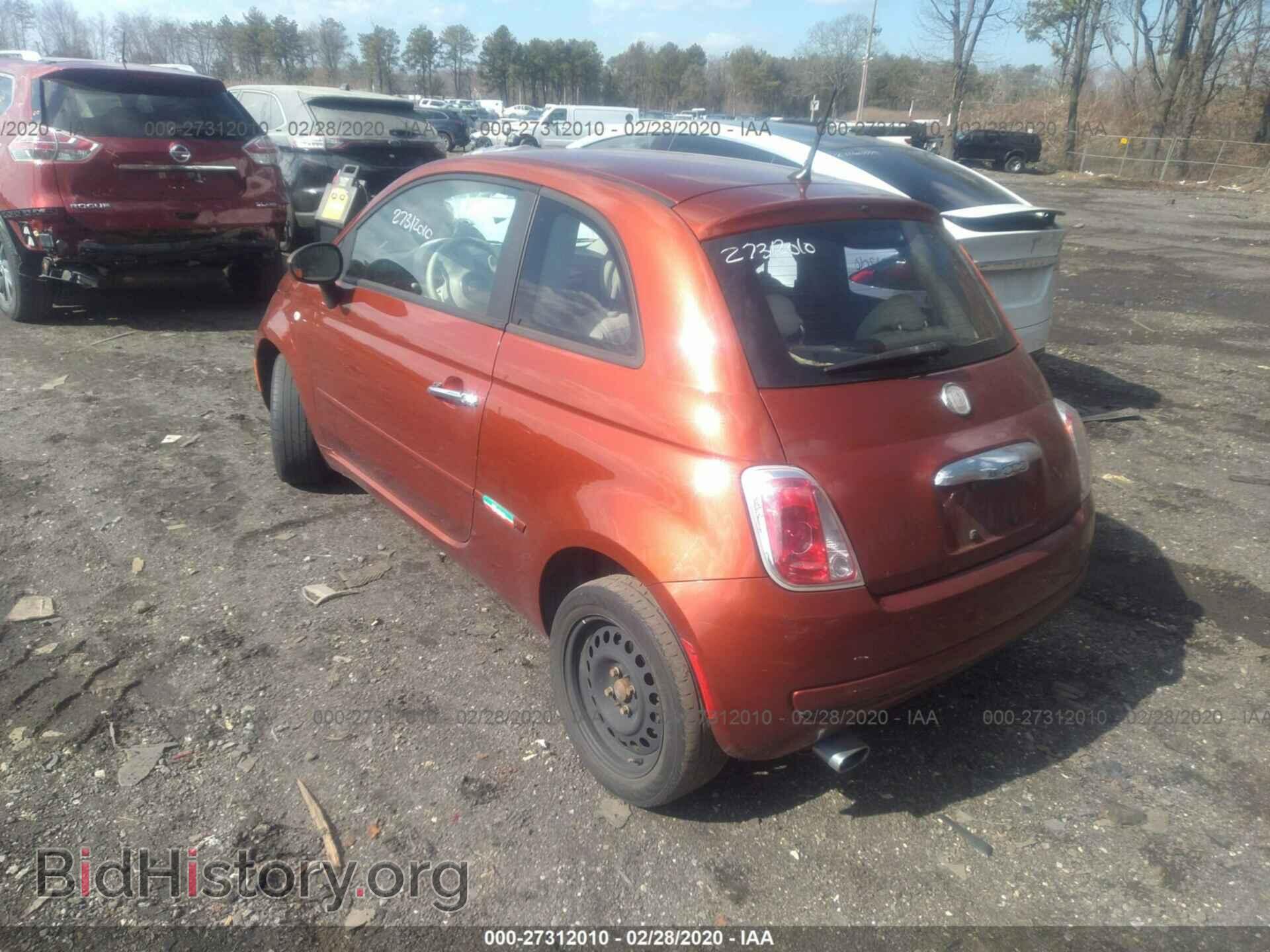 2012 FIAT 500 - VIN: 3C3CFFAR3CT169341 - Фото 3