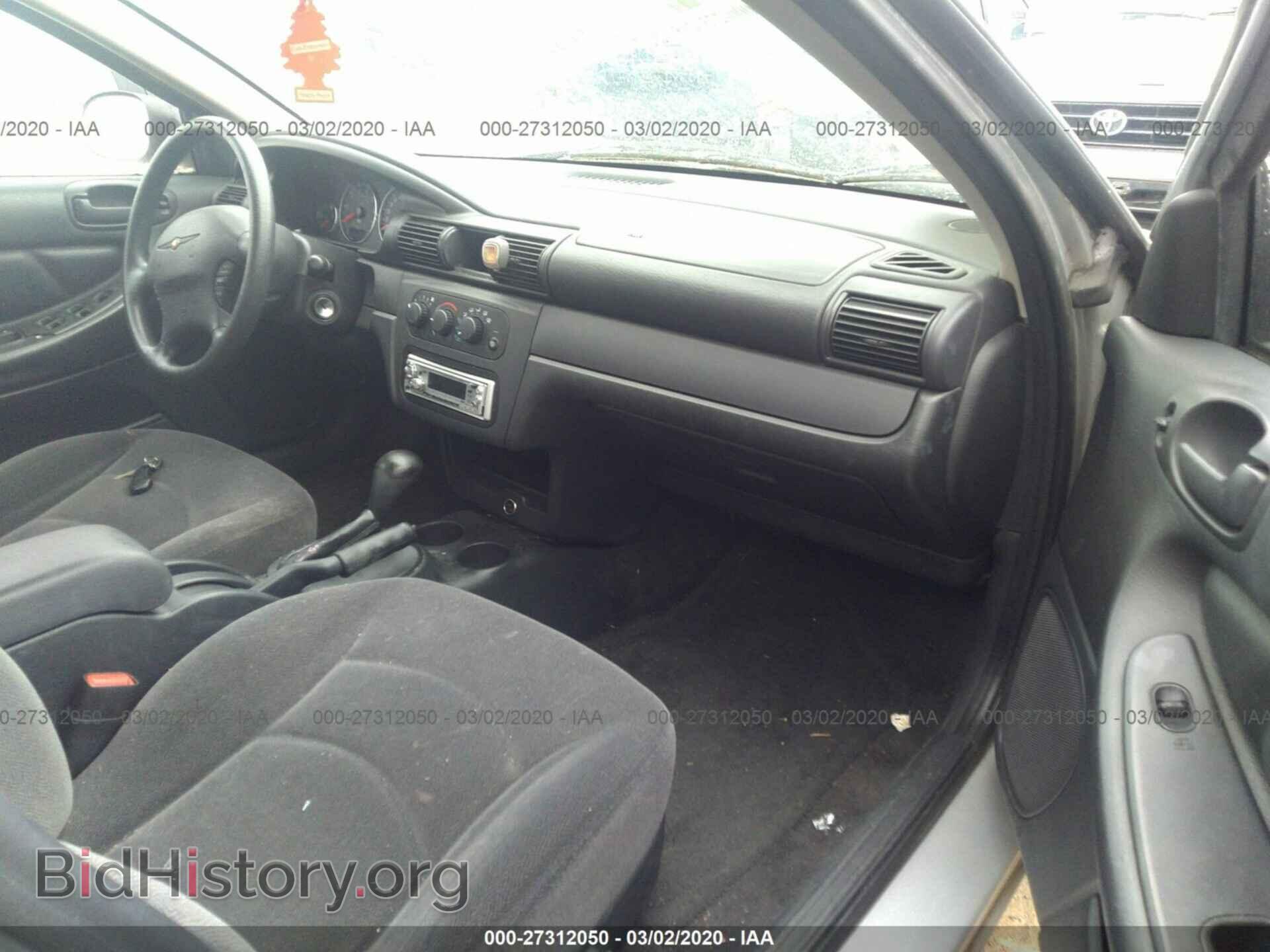 2003 CHRYSLER SEBRING - VIN: 1C3AL46T63N502463 - Фото 5