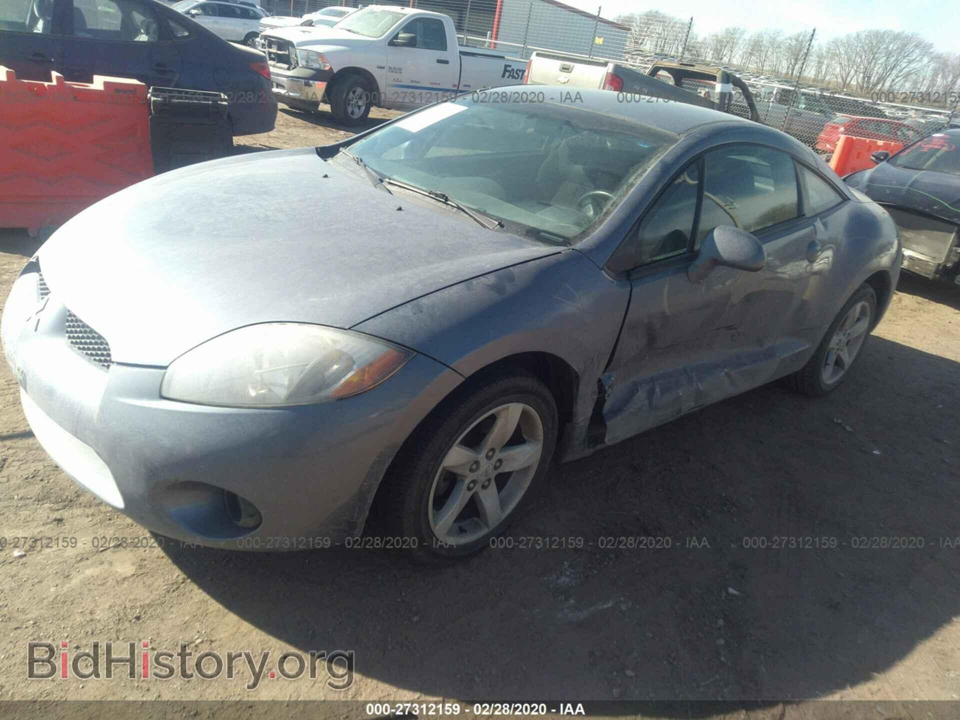 2007 MITSUBISHI ECLIPSE - VIN: 4A3AK24F57E045969 - Фото 2