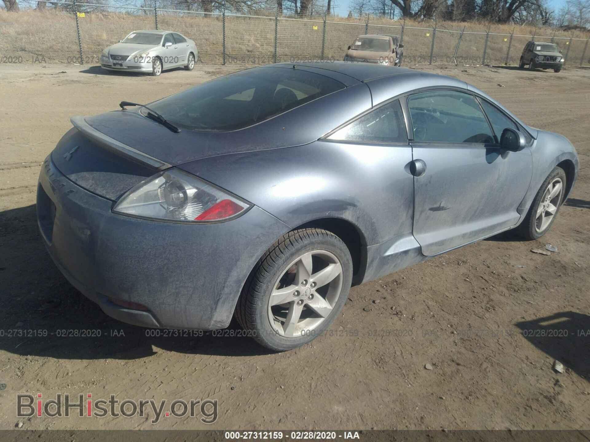 2007 MITSUBISHI ECLIPSE - VIN: 4A3AK24F57E045969 - Фото 4