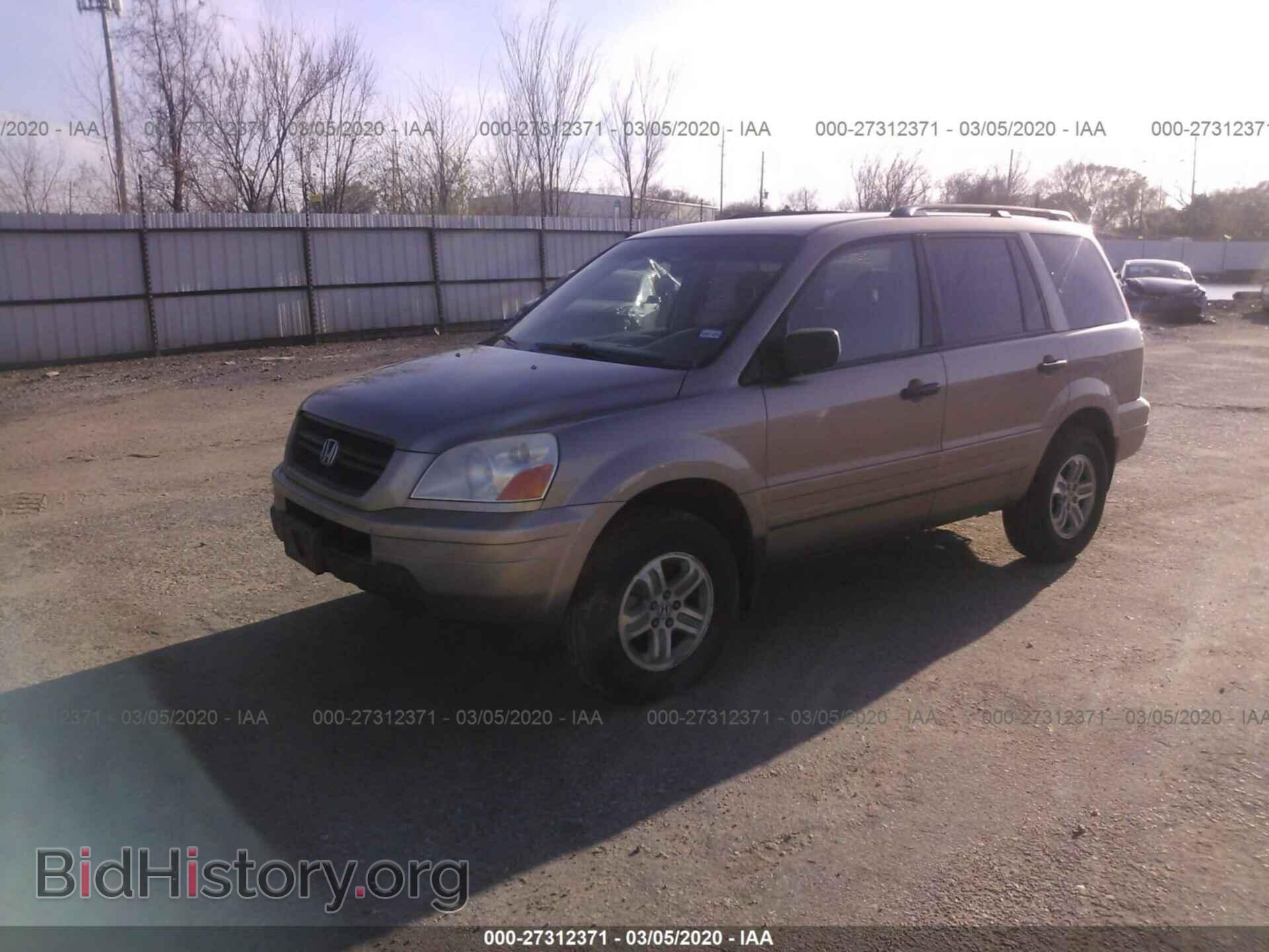 2005 HONDA PILOT - VIN: 2HKYF18465H521930 - Фото 2
