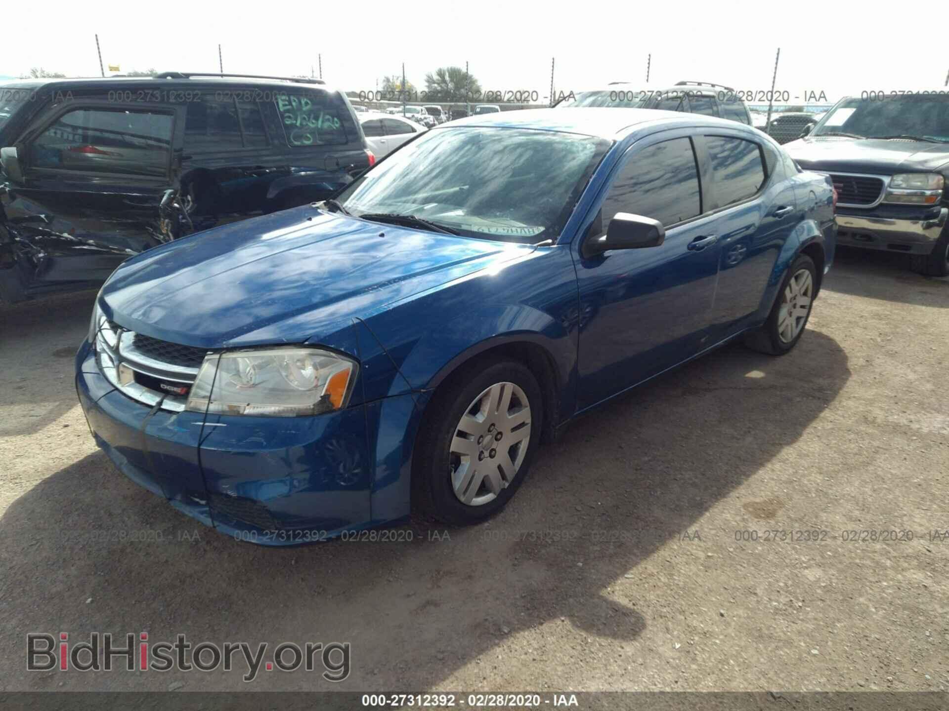 2014 DODGE AVENGER - VIN: 1C3CDZAB1EN201183 - Photo 2