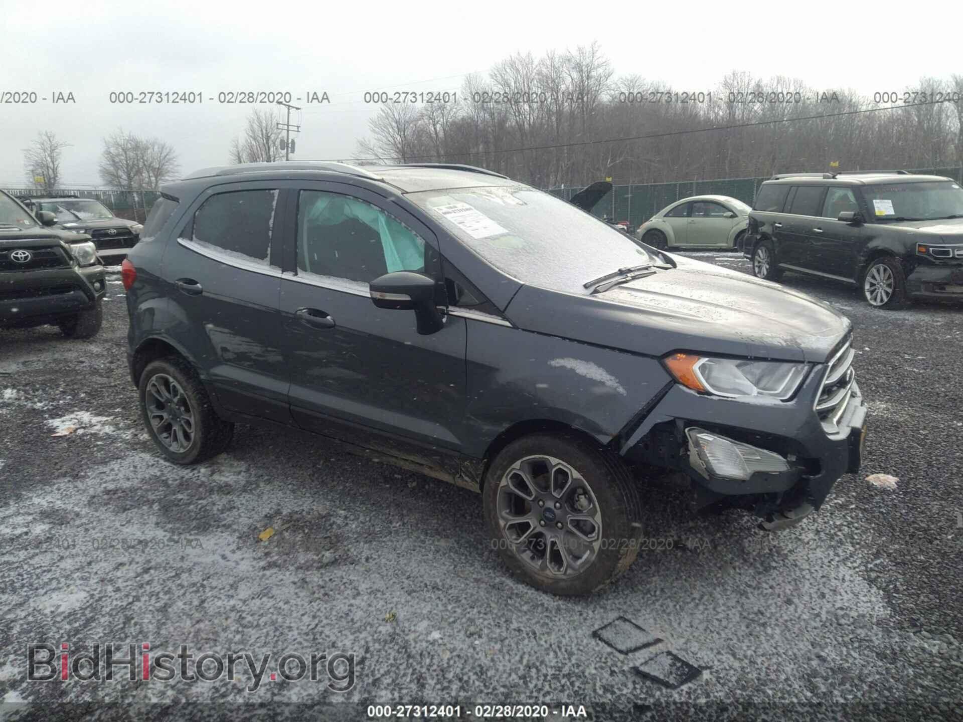 Photo MAJ6S3KL9KC260370 - FORD ECOSPORT 2019