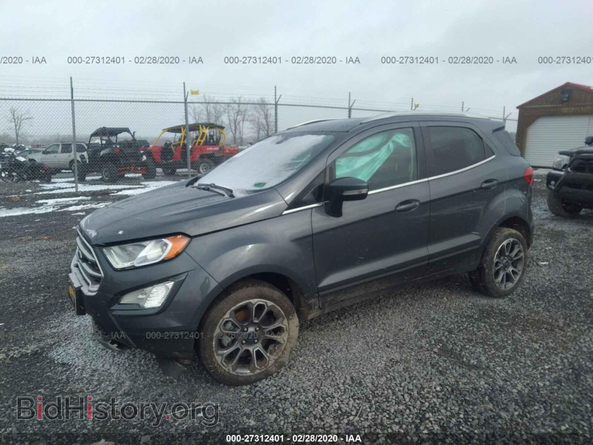 2019 FORD ECOSPORT - VIN: MAJ6S3KL9KC260370 - Фото 2