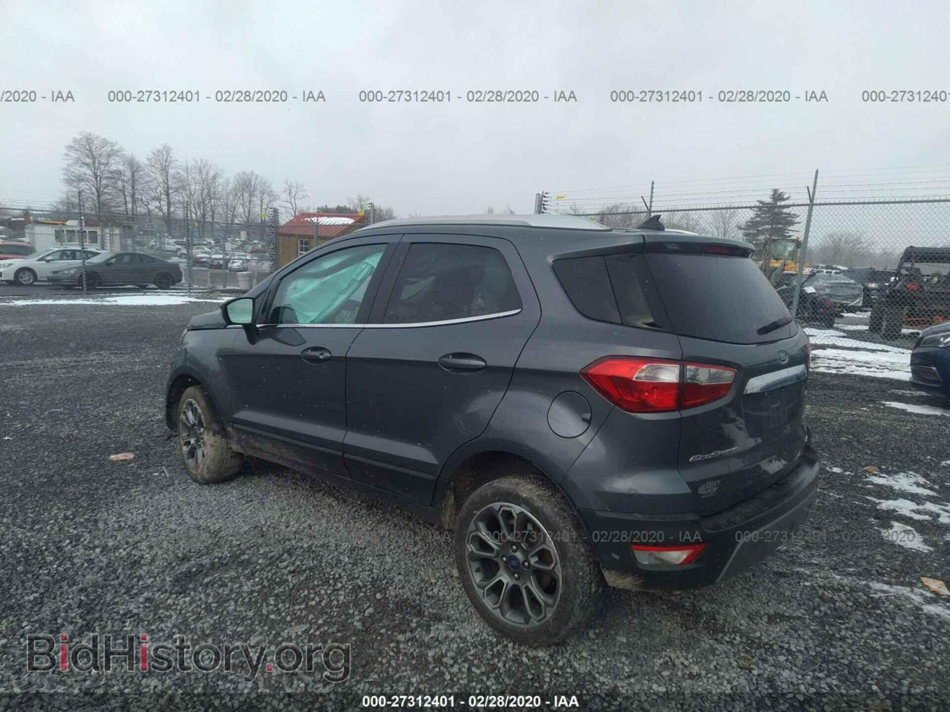 2019 FORD ECOSPORT - VIN: MAJ6S3KL9KC260370 - Фото 3