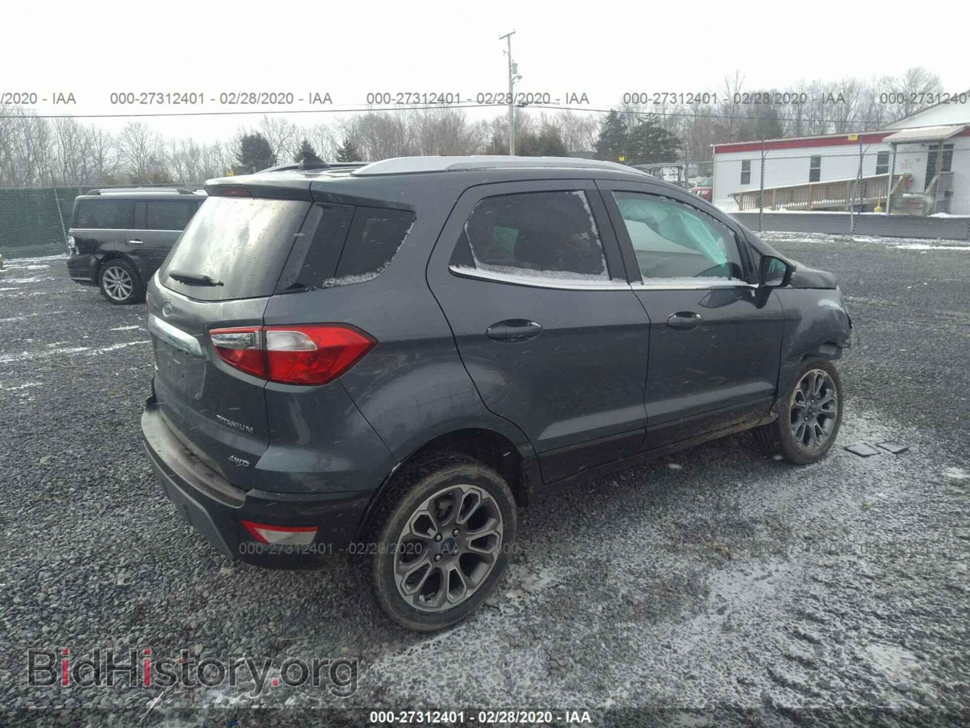 2019 FORD ECOSPORT - VIN: MAJ6S3KL9KC260370 - Фото 4