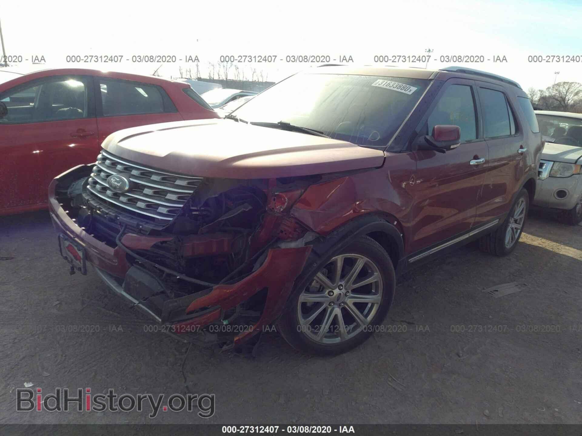 2016 FORD EXPLORER - VIN: 1FM5K8F89GGA52932 - Photo 2