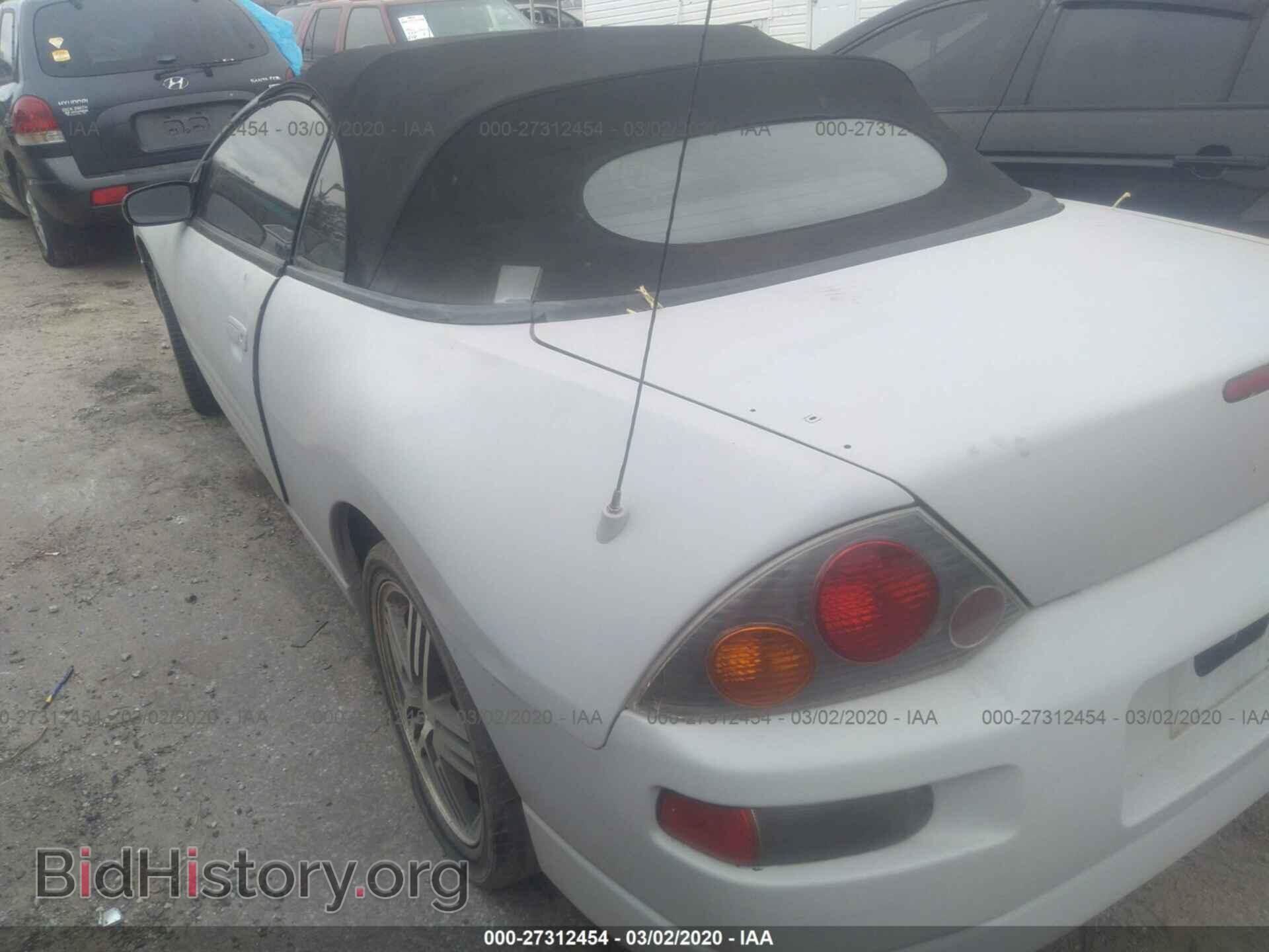 2003 MITSUBISHI ECLIPSE - VIN: 4A3AE45GX3E075053 - Фото 3