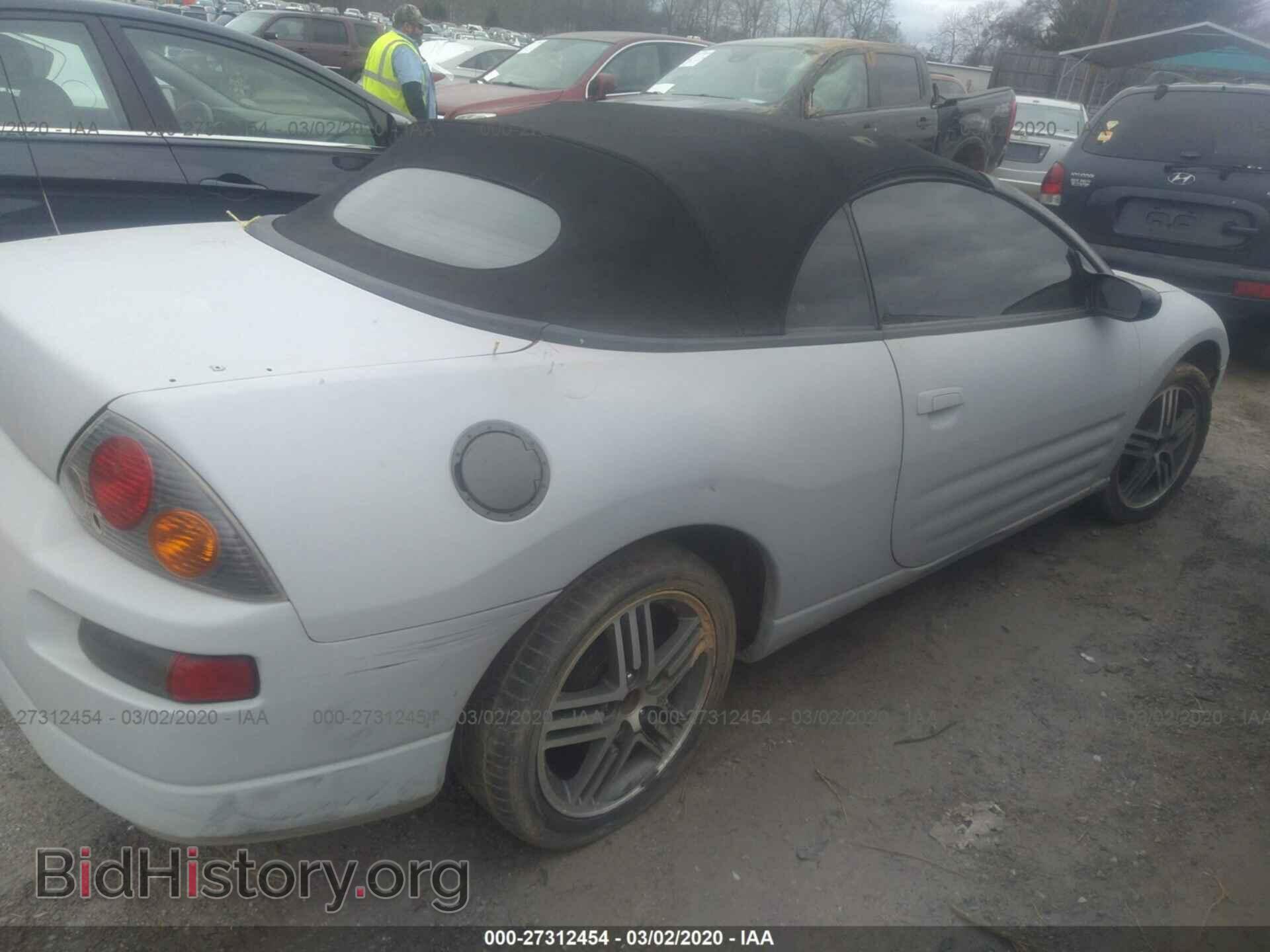 2003 MITSUBISHI ECLIPSE - VIN: 4A3AE45GX3E075053 - Фото 4