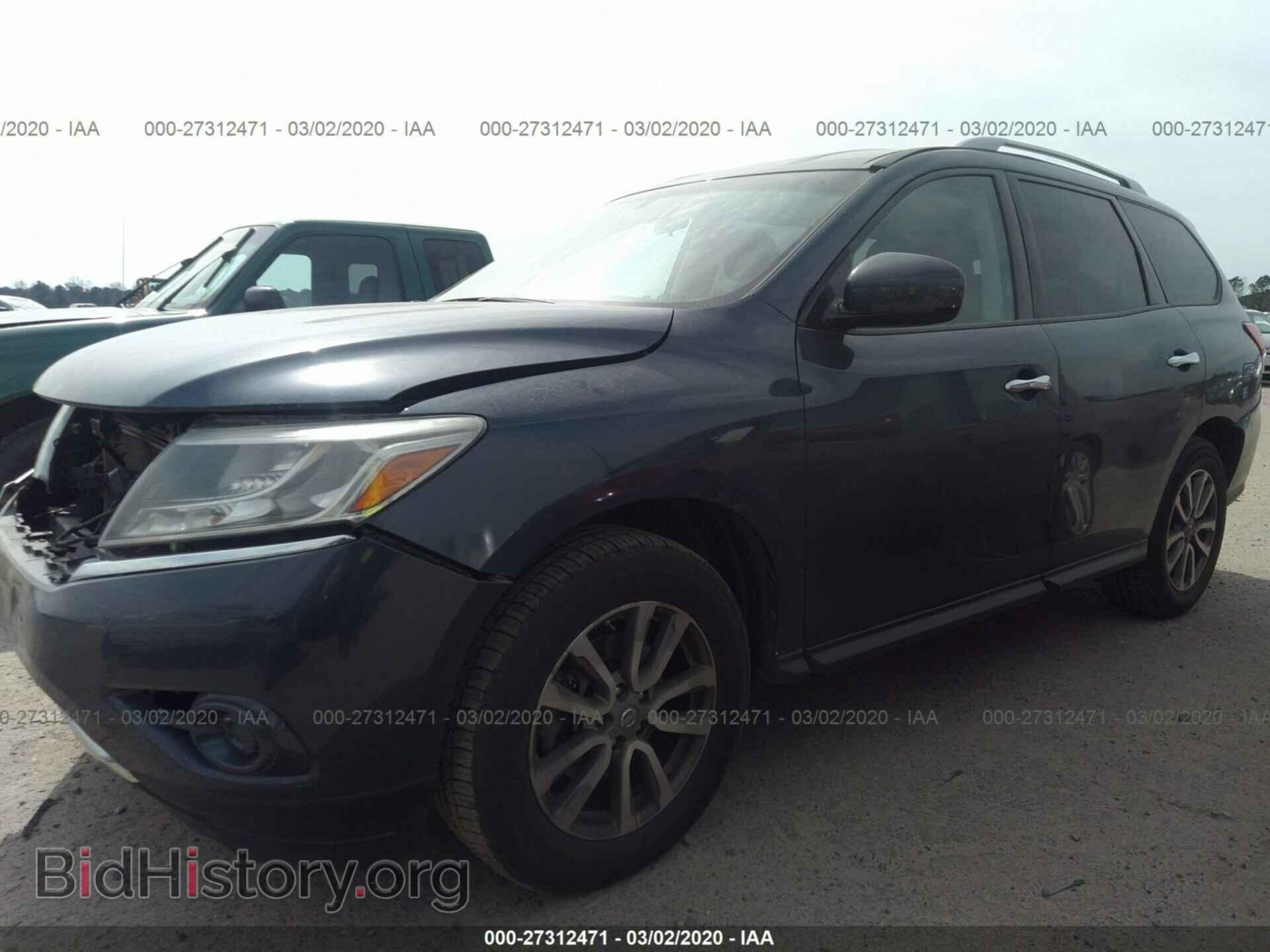2014 NISSAN PATHFINDER - VIN: 5N1AR2MM2EC614858 - Фото 2