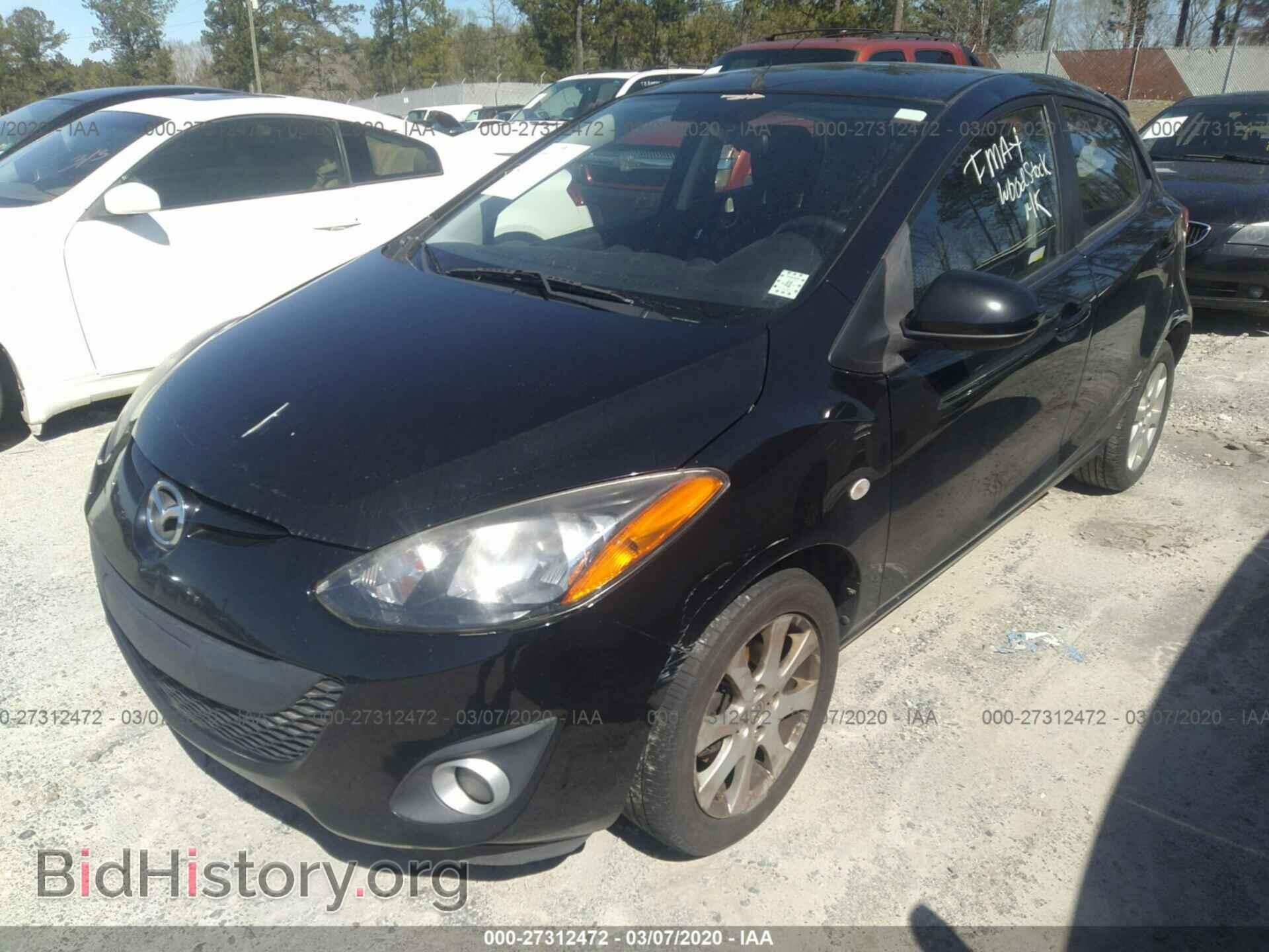 2011 MAZDA MAZDA2 - VIN: JM1DE1HY3B0109932 - Фото 2