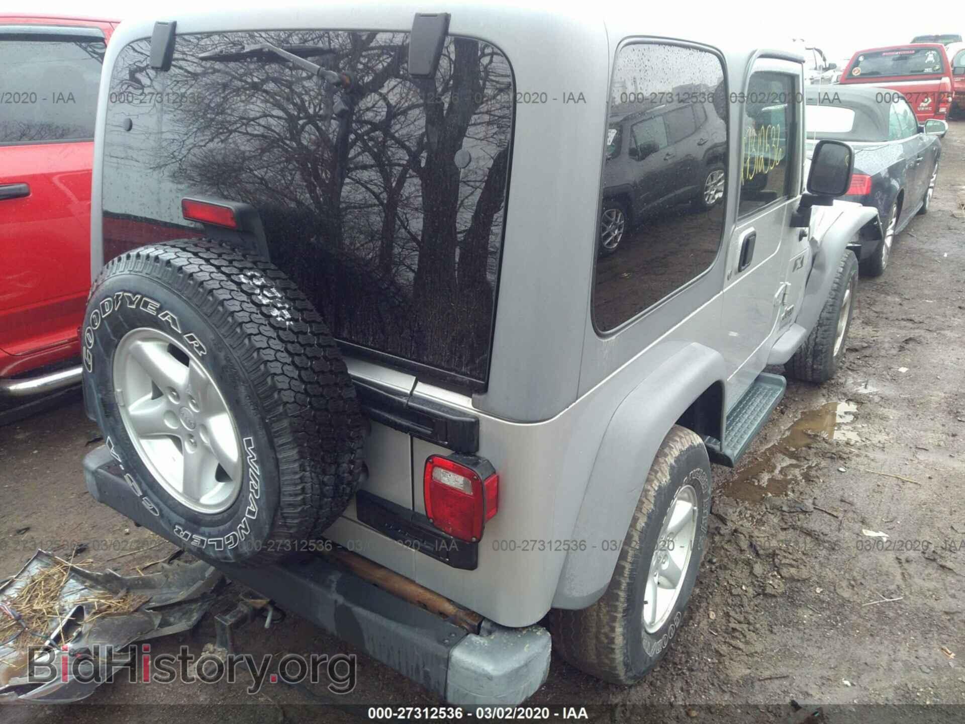 2005 JEEP WRANGLER - VIN: 1J4FA39SX5P323090 - Фото 4