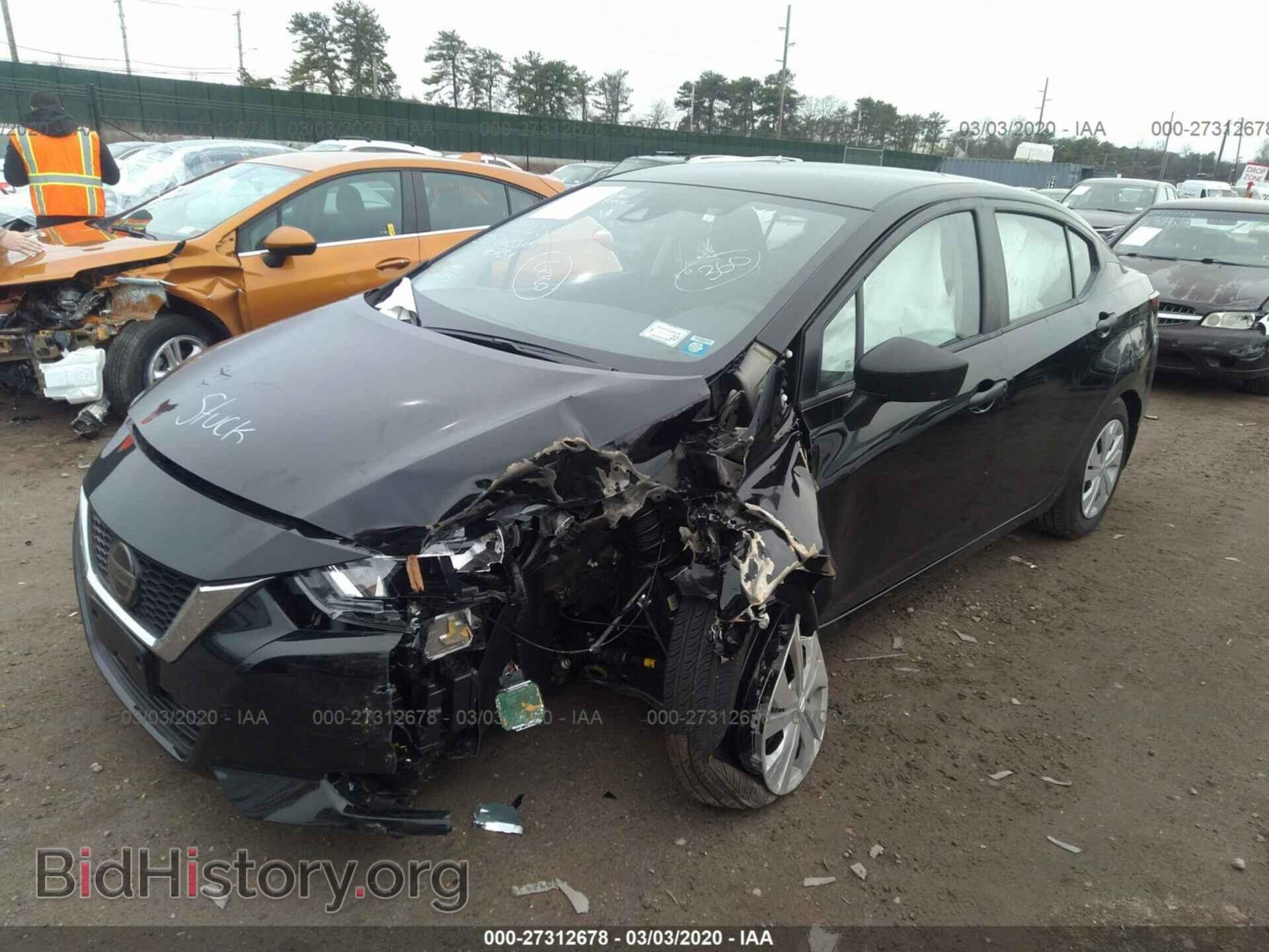 2020 NISSAN VERSA - VIN: 3N1CN8DV1LL842858 - Фото 2