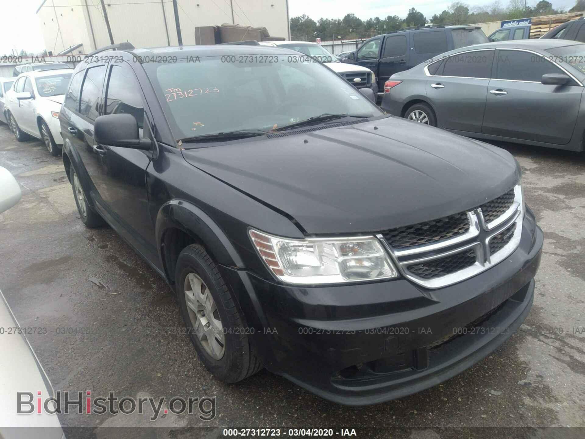Photo 3C4PDCAB3CT296935 - DODGE JOURNEY 2012
