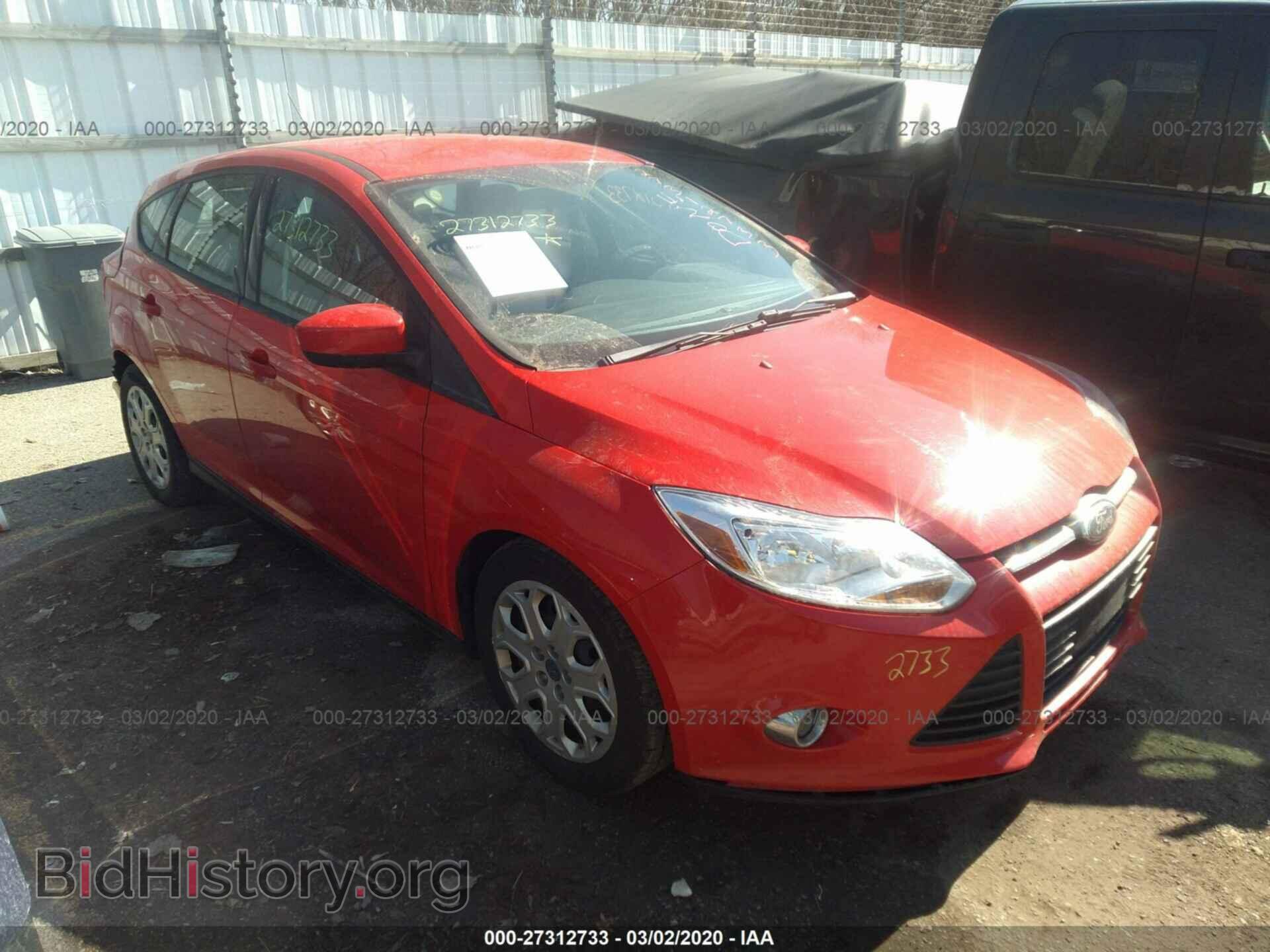 Photo 1FAHP3K24CL344048 - FORD FOCUS 2012