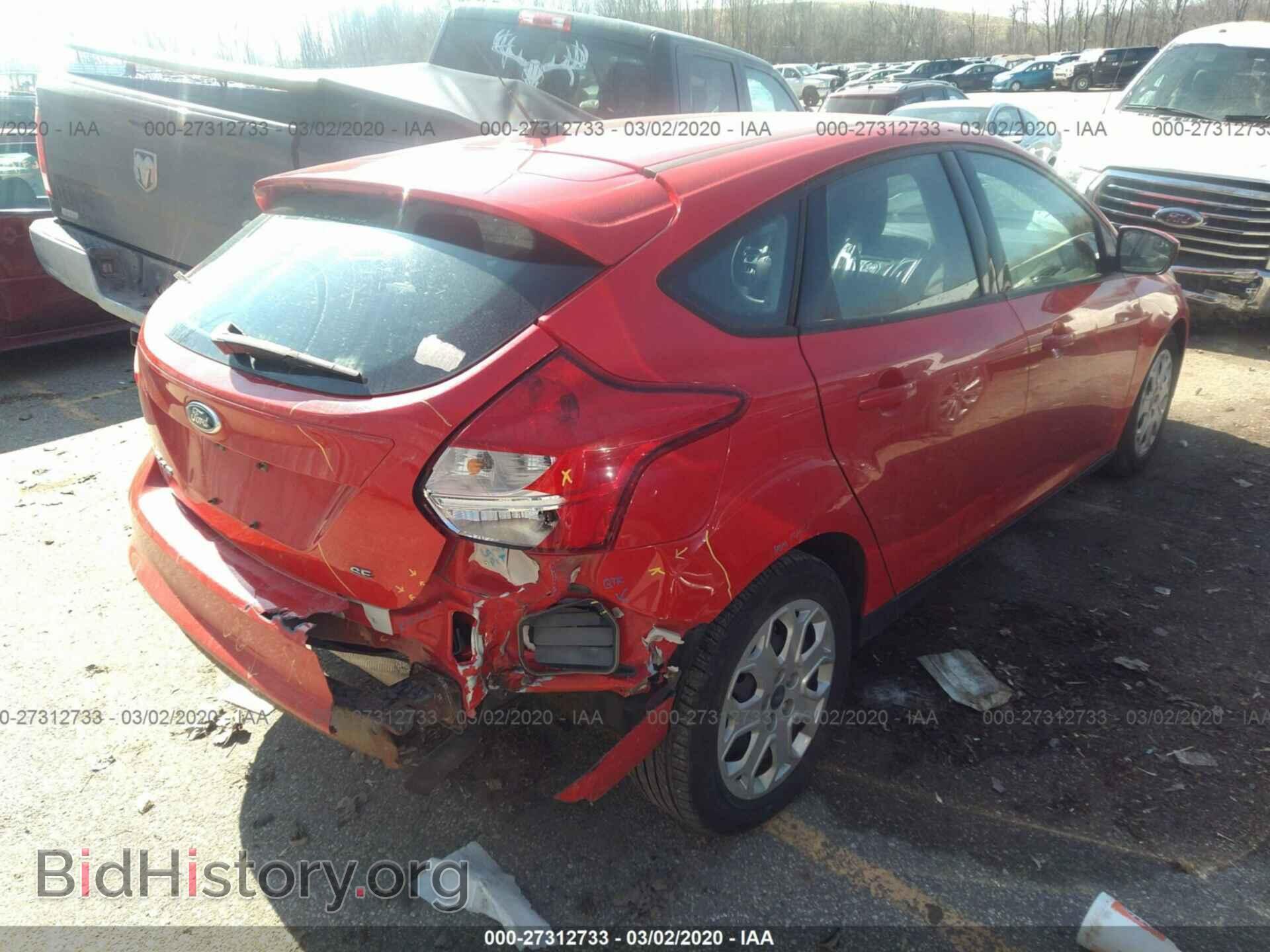 2012 FORD FOCUS - VIN: 1FAHP3K24CL344048 - Фото 4