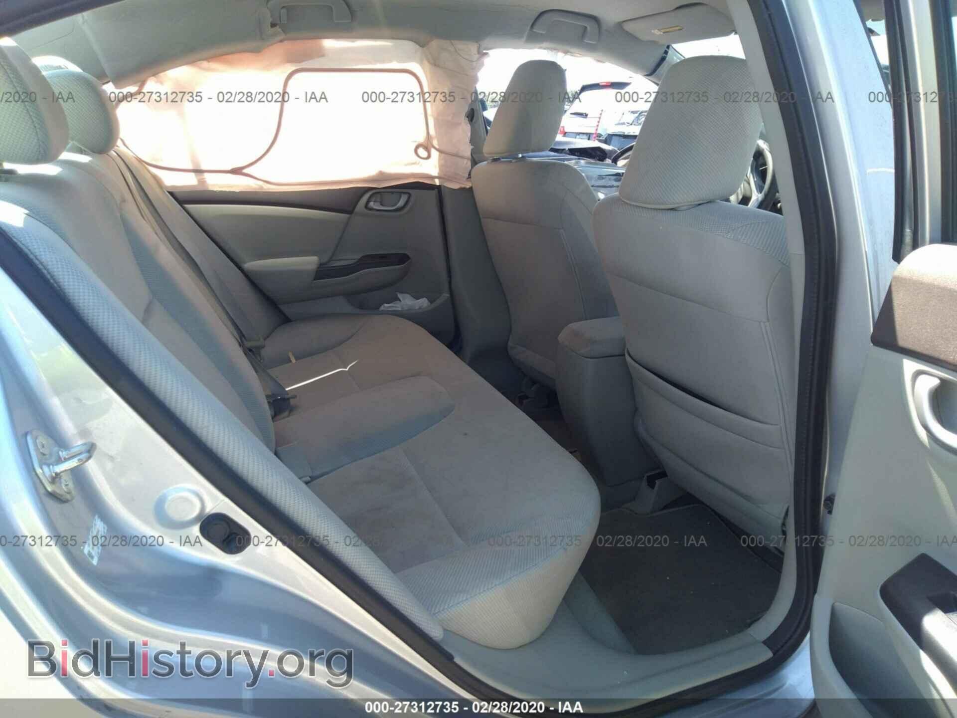 2012 HONDA CIVIC - VIN: 19XFB2F55CE085643 - Photo 8