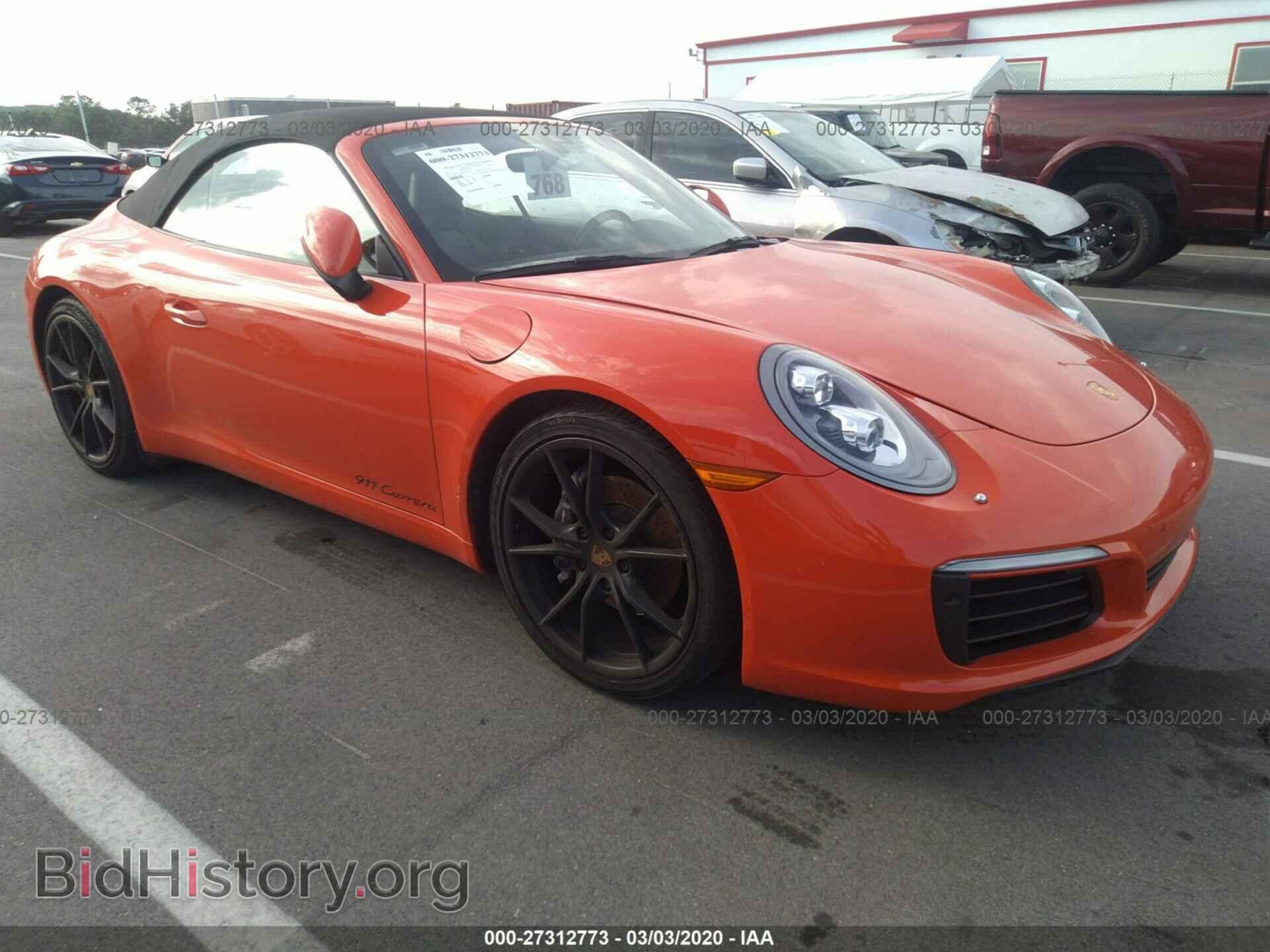 Фотография WP0CA2A91HS142232 - PORSCHE 911 2017