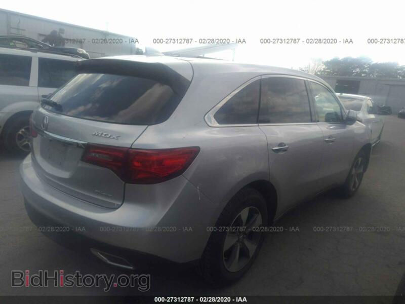 2014 Acura MDX (VIN 5FRYD4H28EB037826) — фото 4 из 11