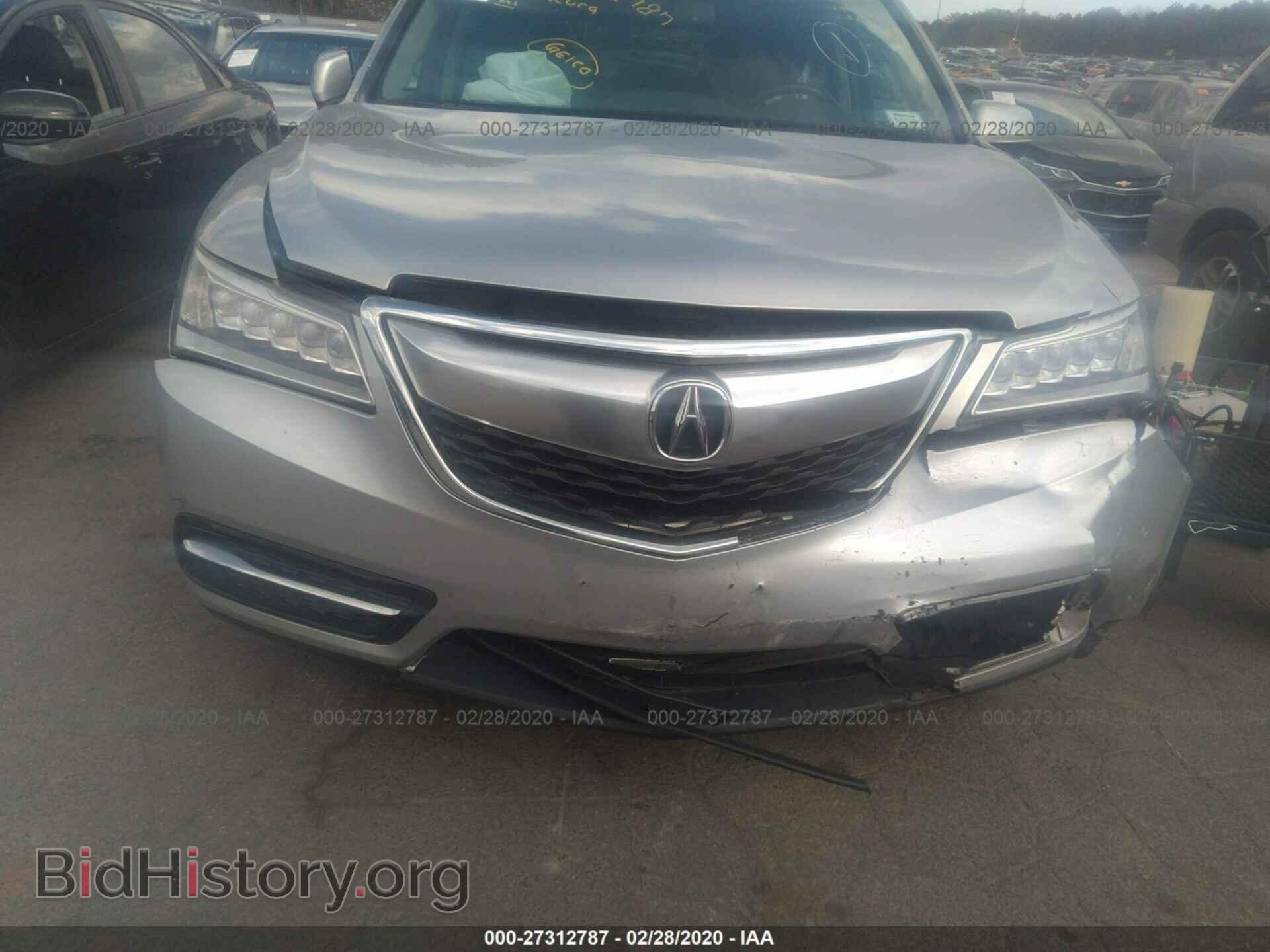 2014 ACURA MDX - VIN: 5FRYD4H28EB037826 - Фото 6