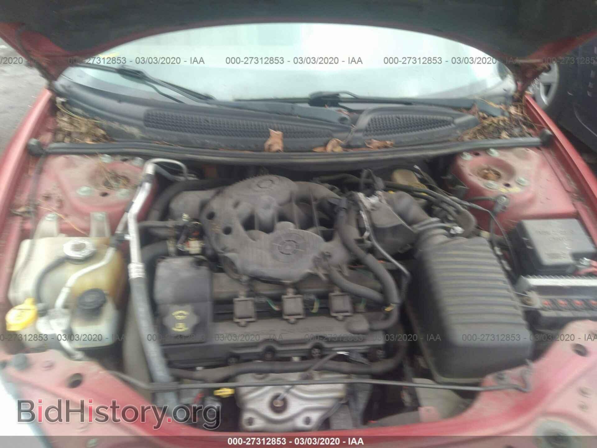 2004 CHRYSLER SEBRING - VIN: 1C3EL55R74N404475 - Фото 10
