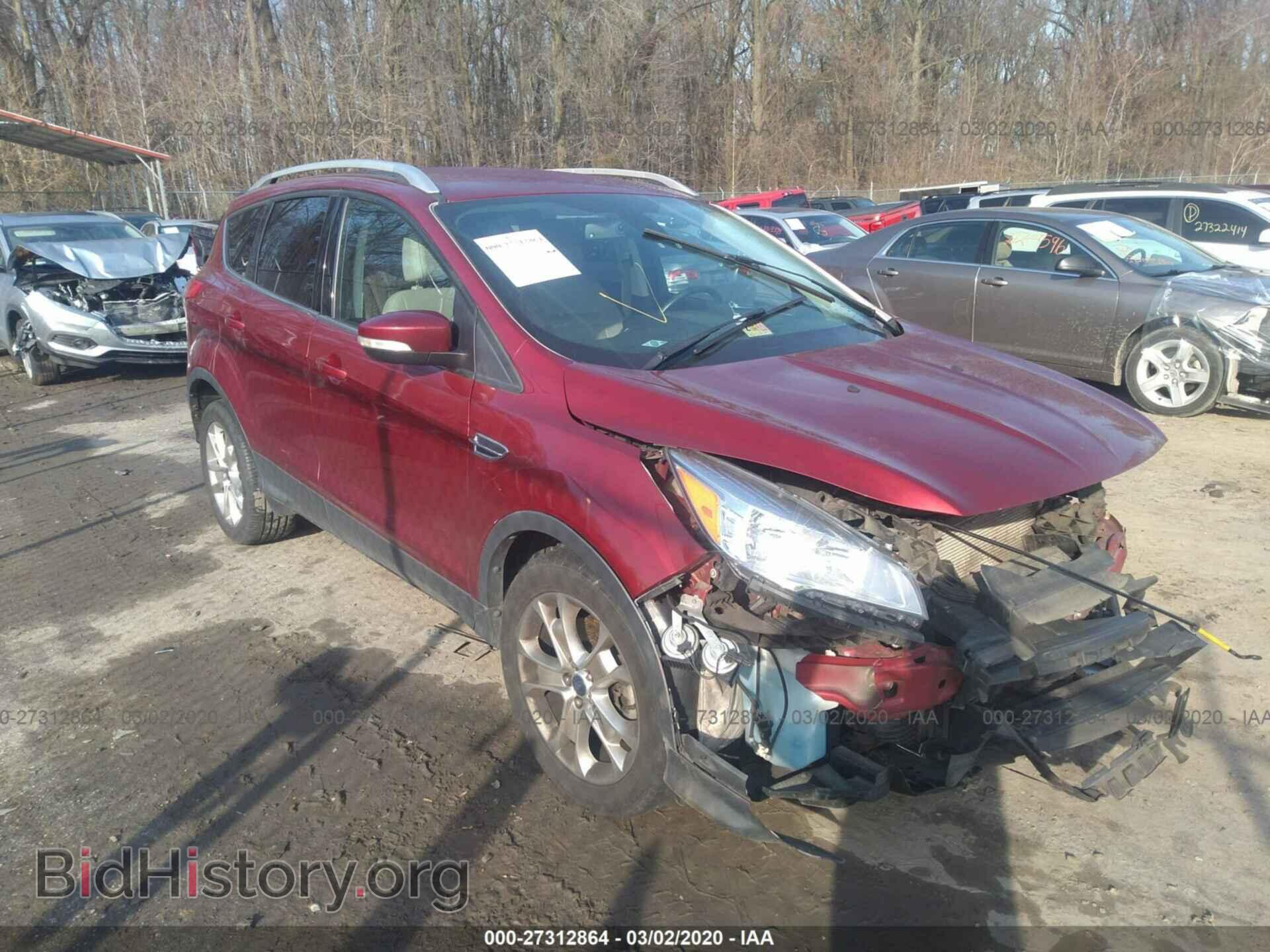 Photo 1FMCU9J97EUC77646 - FORD ESCAPE 2014