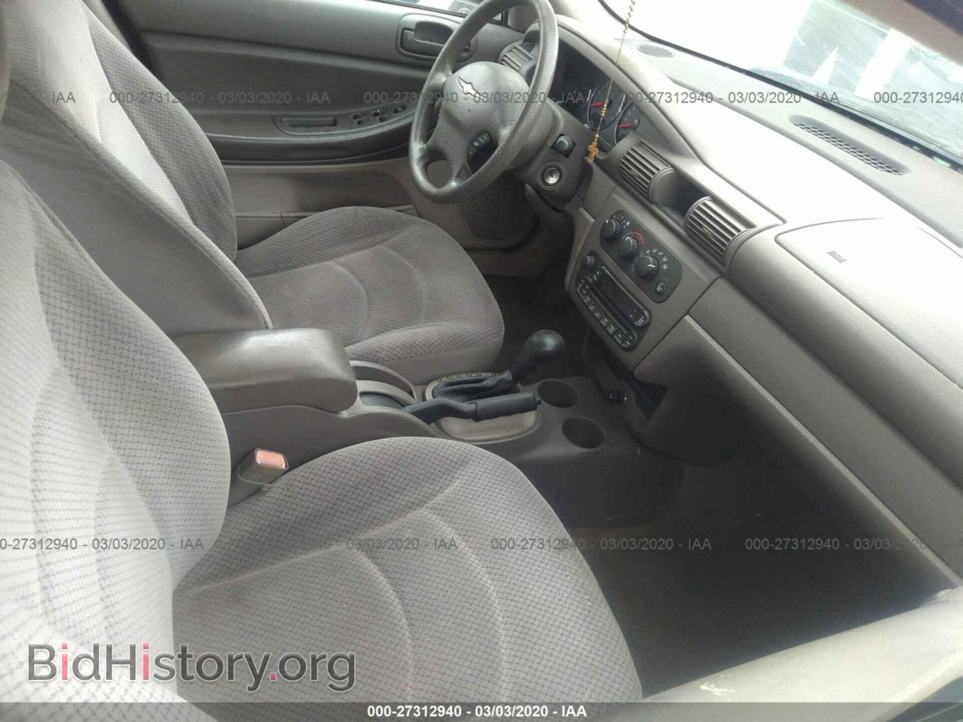 2006 CHRYSLER SEBRING - VIN: 1C3EL46X06N252811 - Фото 5