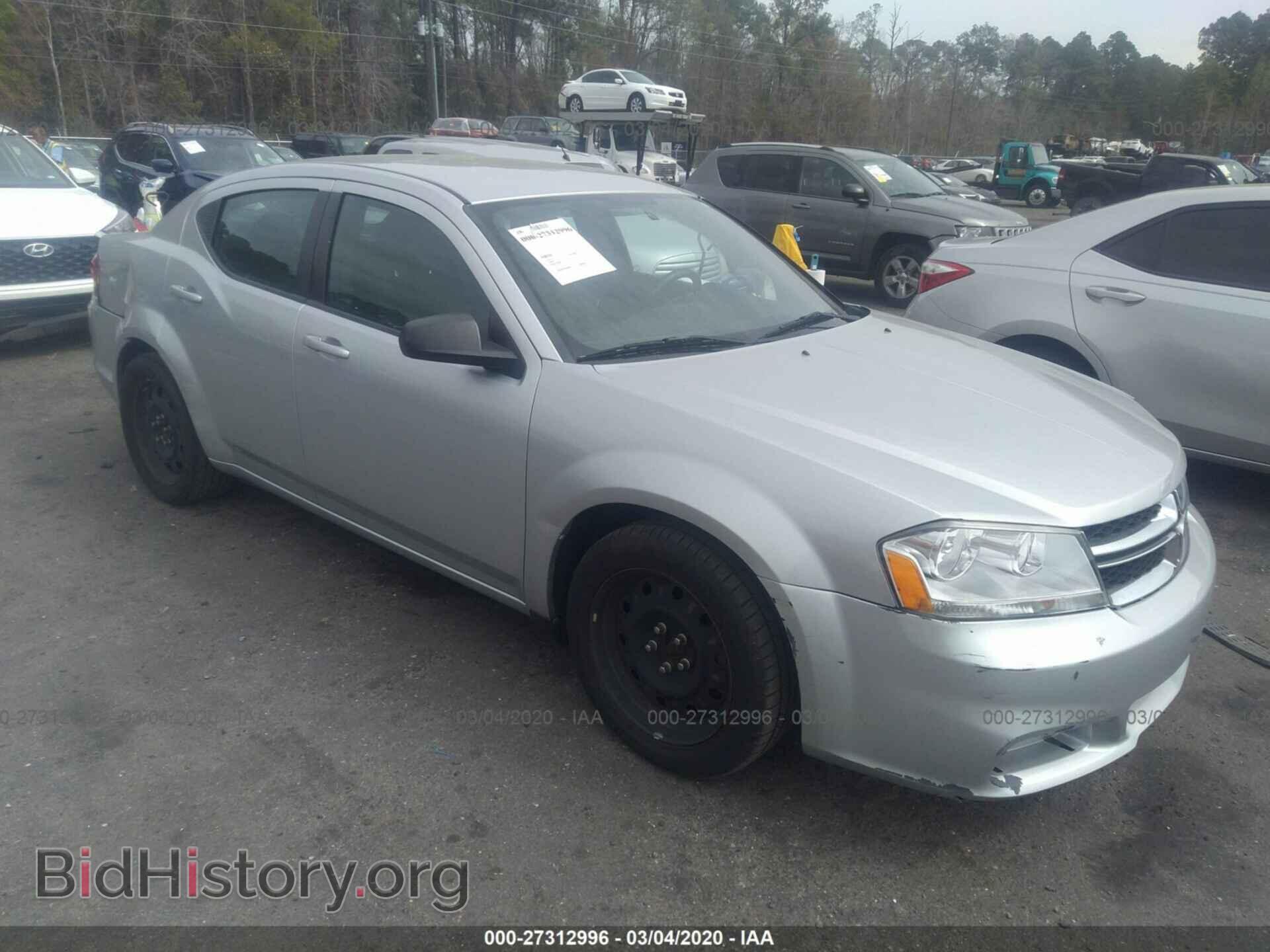 Фотография 1C3CDZABXCN138095 - DODGE AVENGER 2012